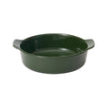Stoneware Bowl Dia. 6.6 - Dark Green