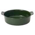 Stoneware Bowl Dia. 8.2 - Dark Green