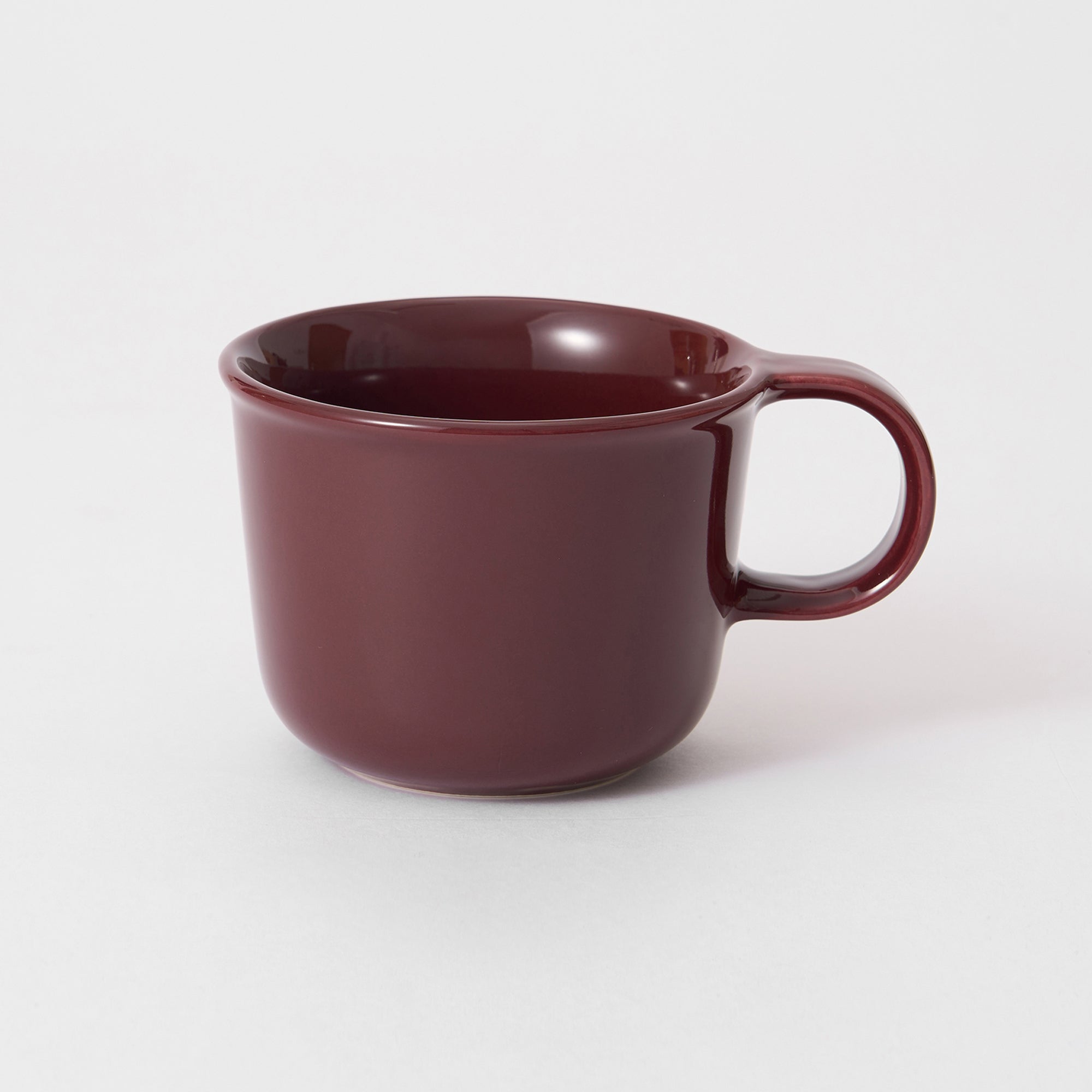 Stoneware Mug Cup 11.2 fl oz - Dark Red