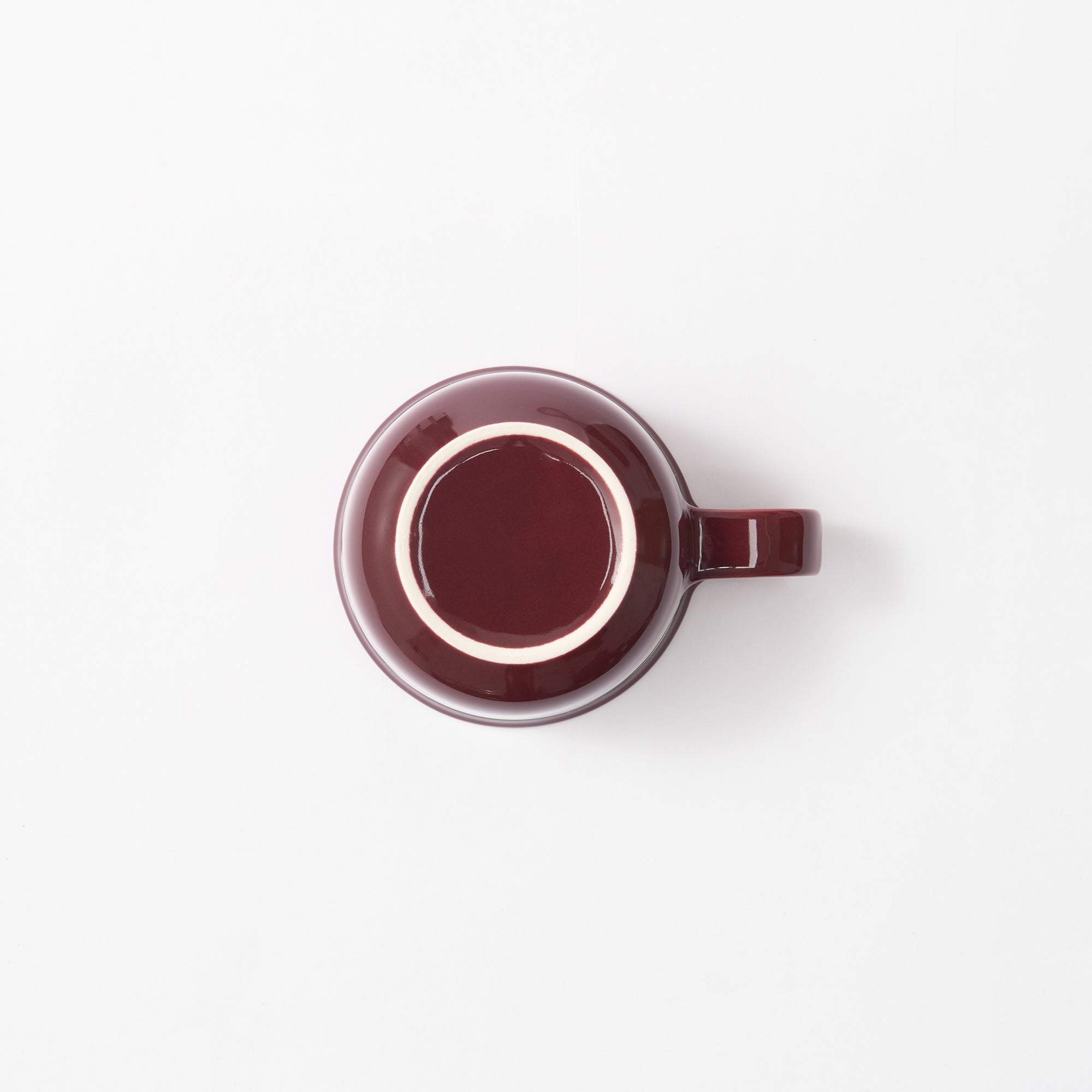 Stoneware Mug Cup 11.2 fl oz - Dark Red