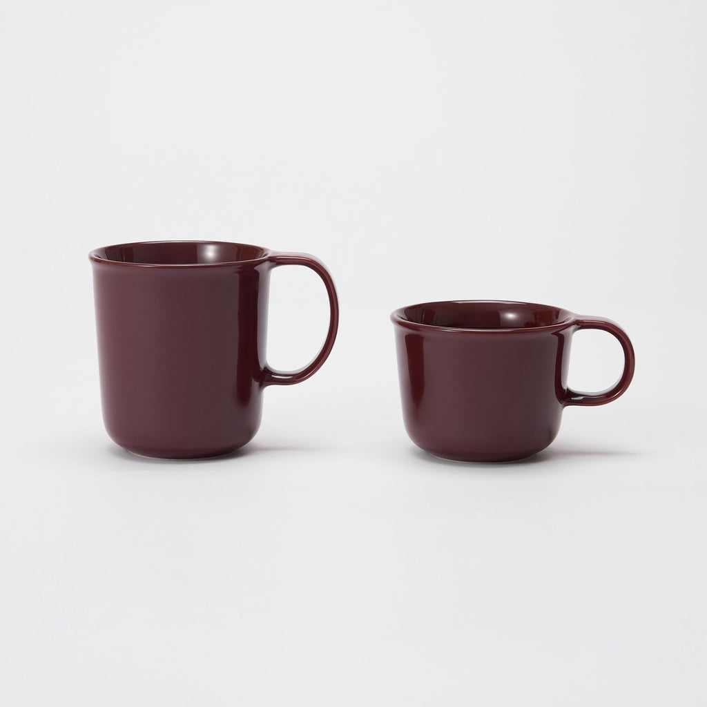 Stoneware Mug Cup 11.2 fl oz - Dark Red