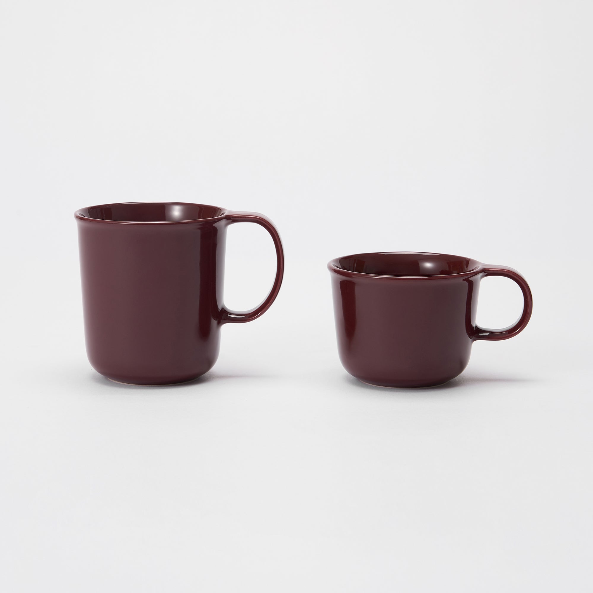 Stoneware Mug Cup 11.2 fl oz - Dark Red