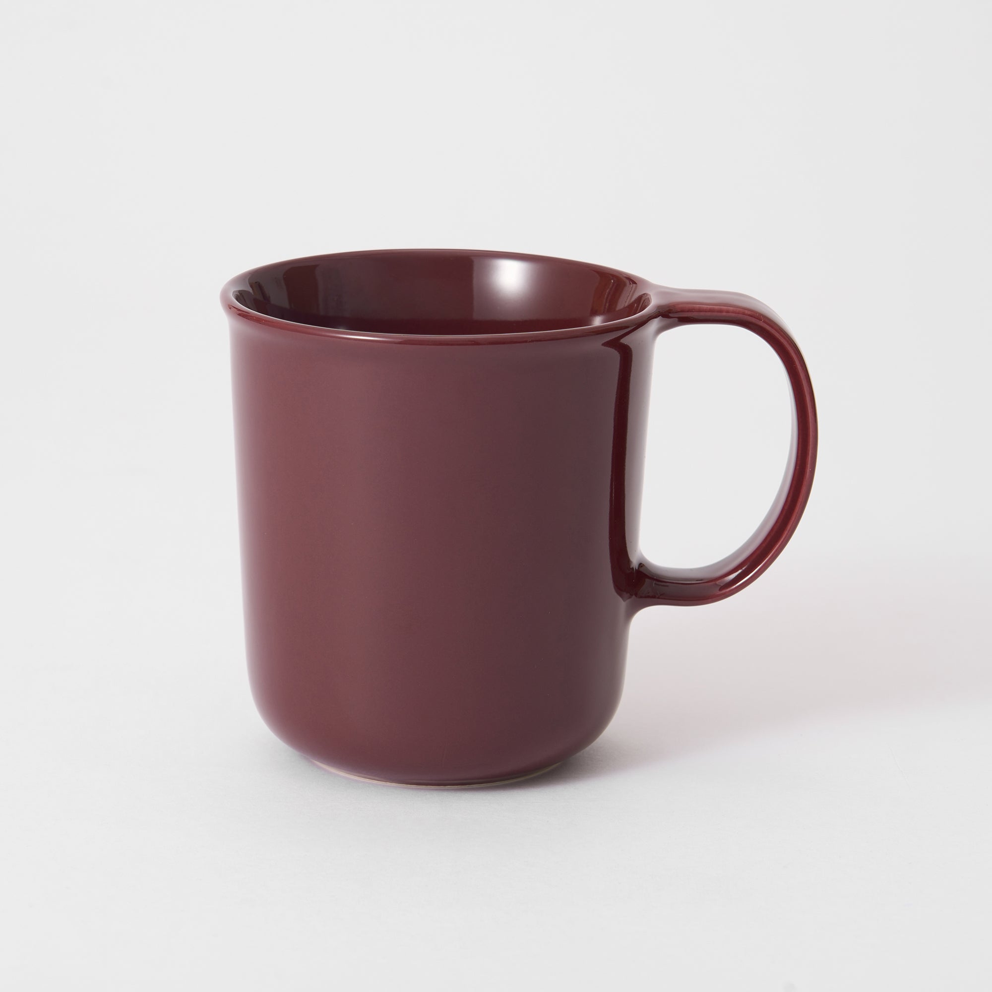 Stoneware Mug Cup 16.6 fl oz - Dark Red