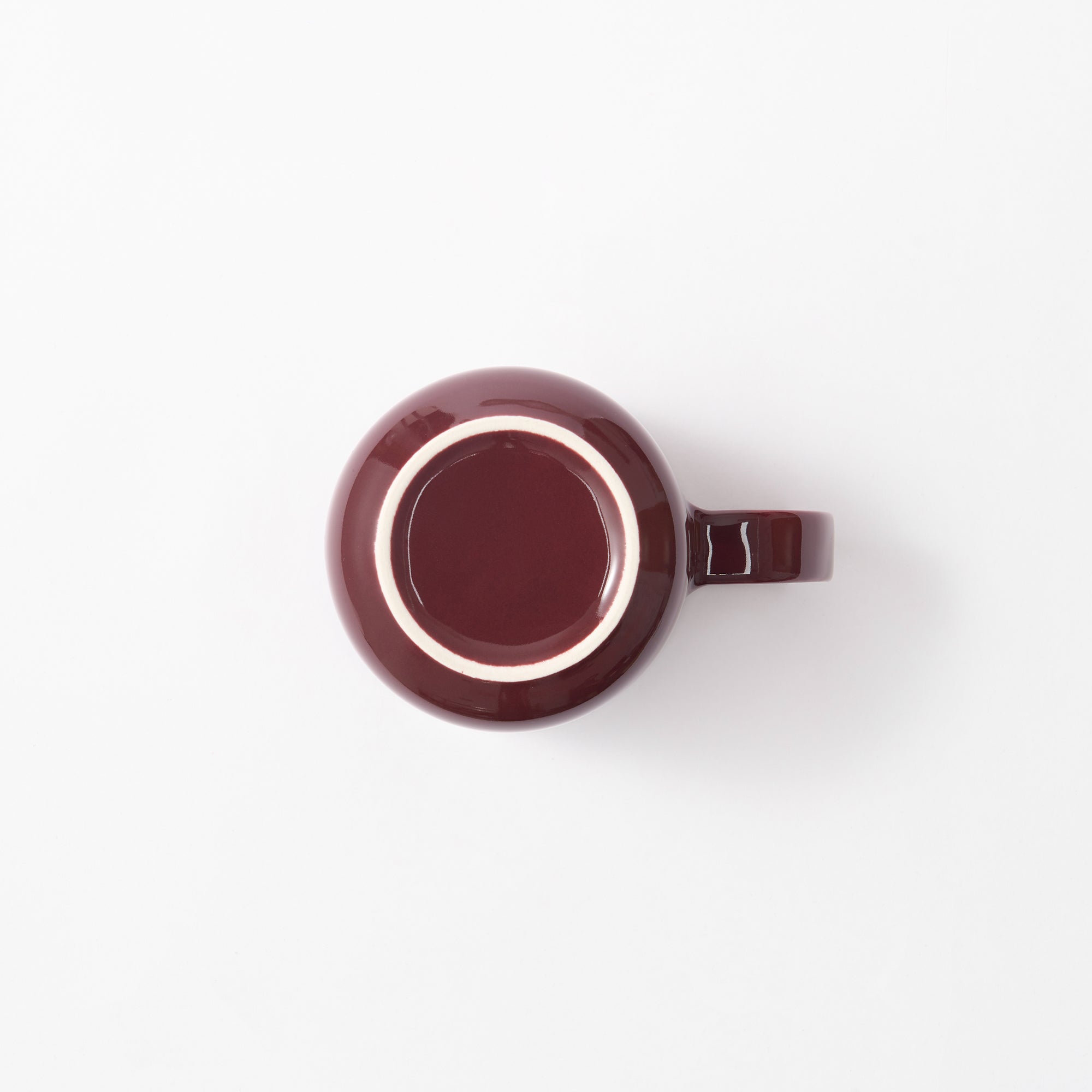 Stoneware Mug Cup 16.6 fl oz - Dark Red