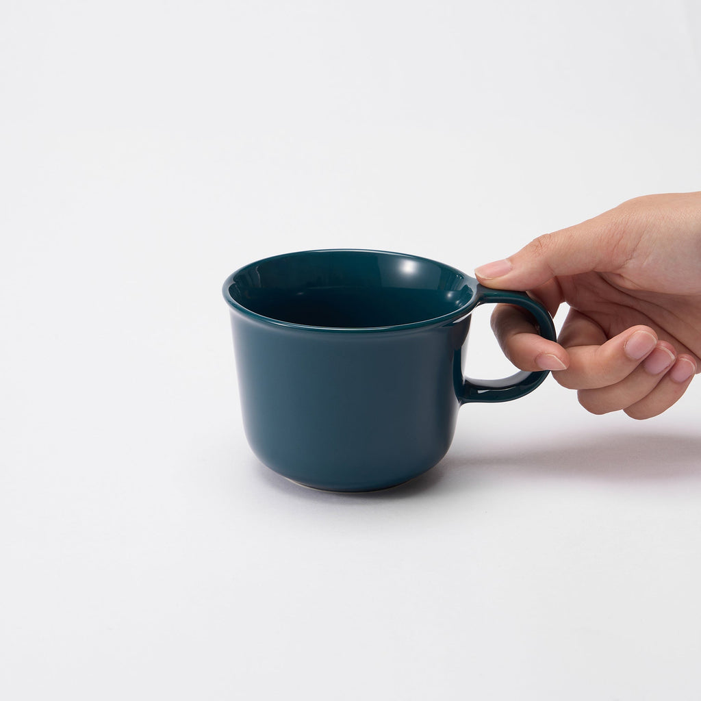 Stoneware Mug Cup 11.2 fl oz - Dark Blue