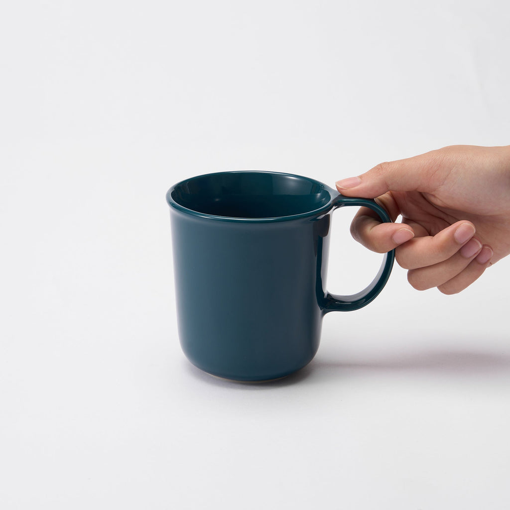 Stoneware Mug Cup 16.6 fl oz - Dark Blue
