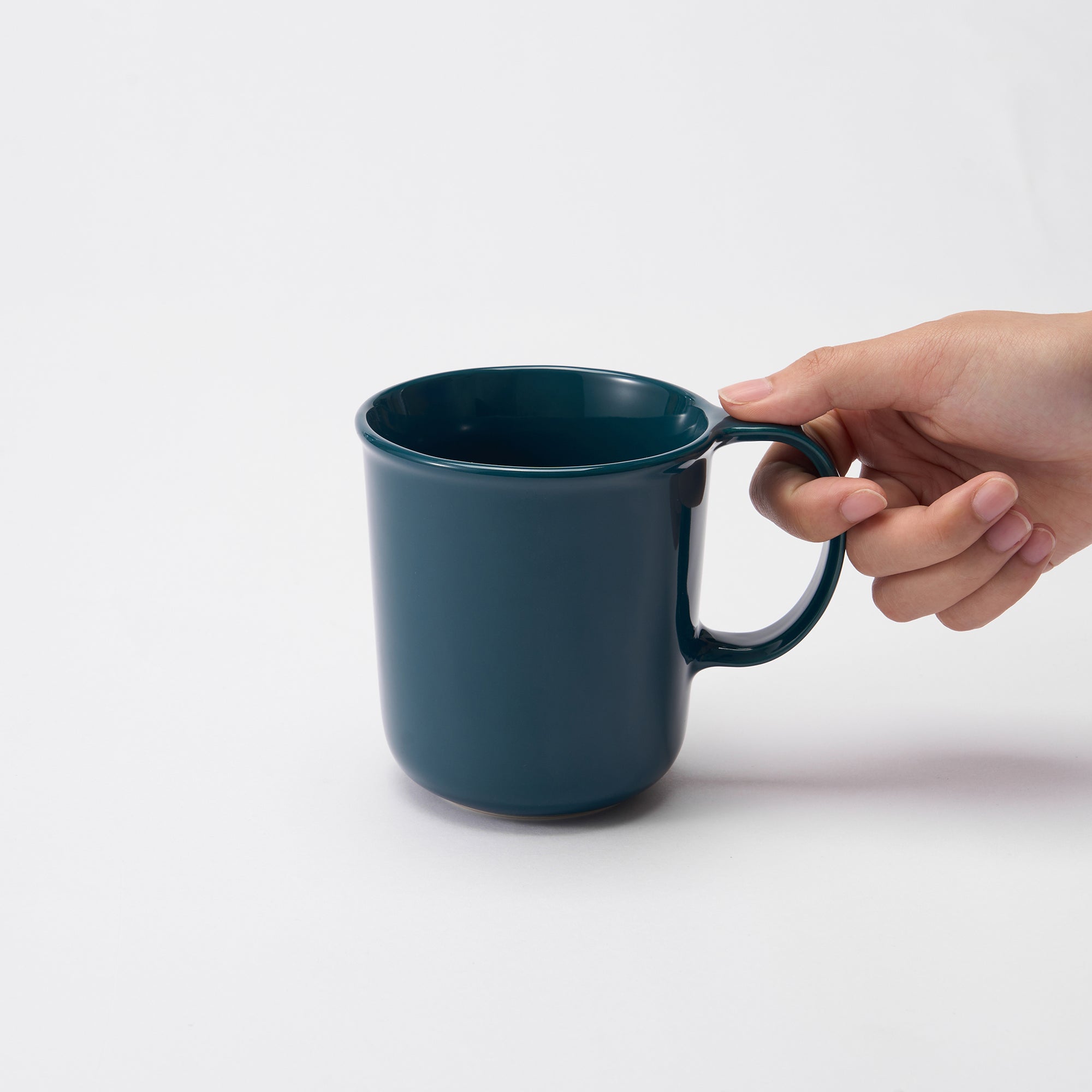 Stoneware Mug Cup 16.6 fl oz - Dark Blue