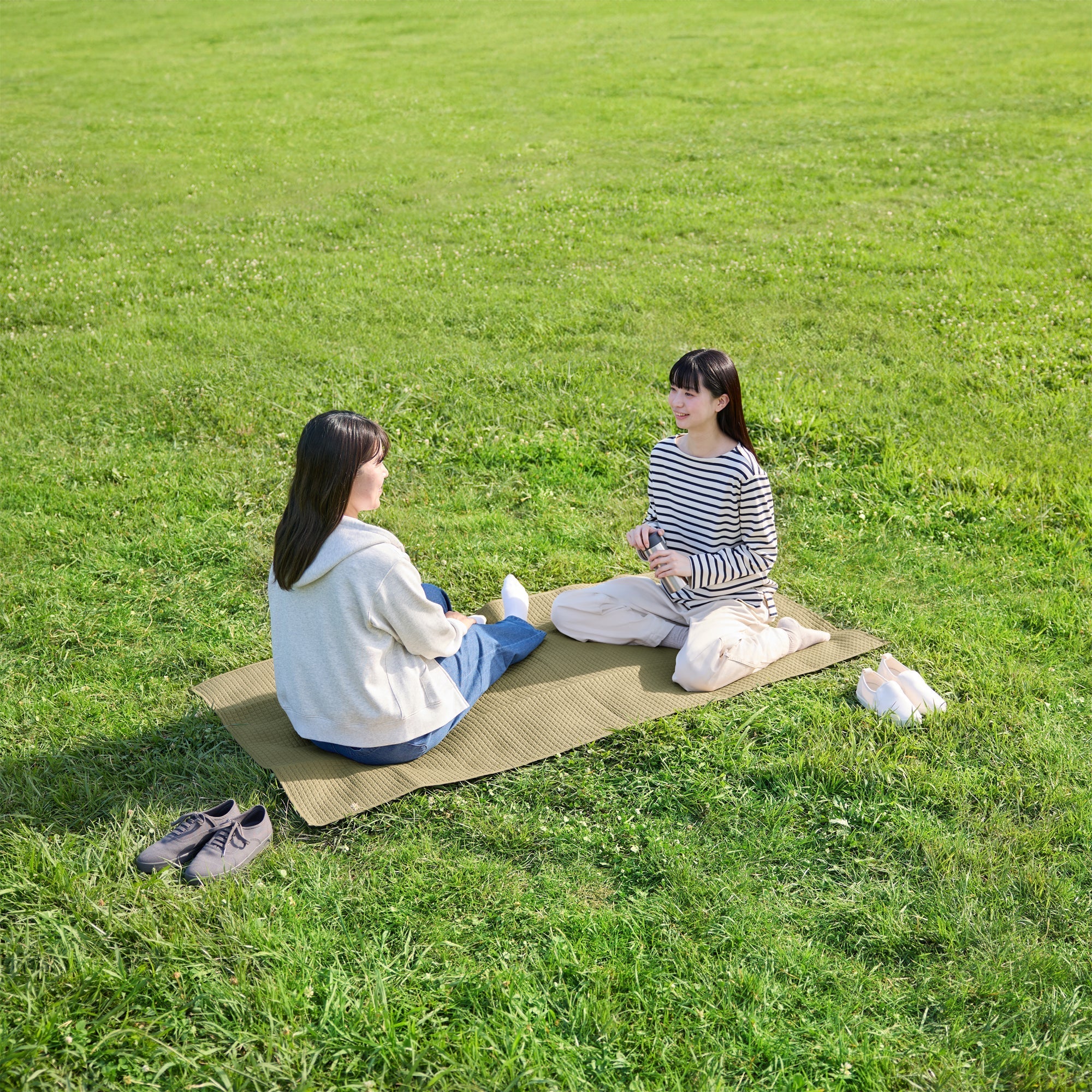 Quilted Picnic Blanket 35.4 x 70.9