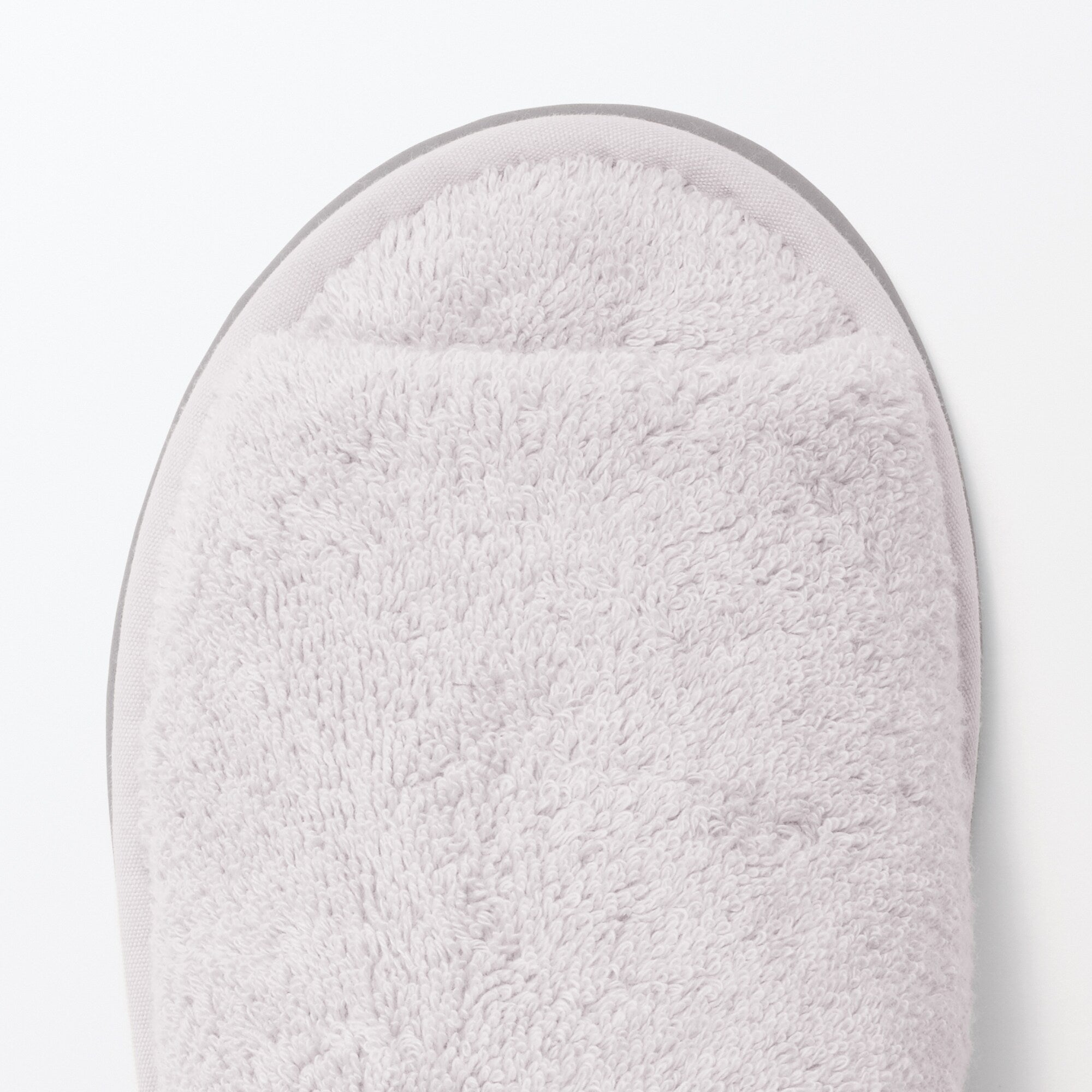 Cotton Pile Open Toe Slippers