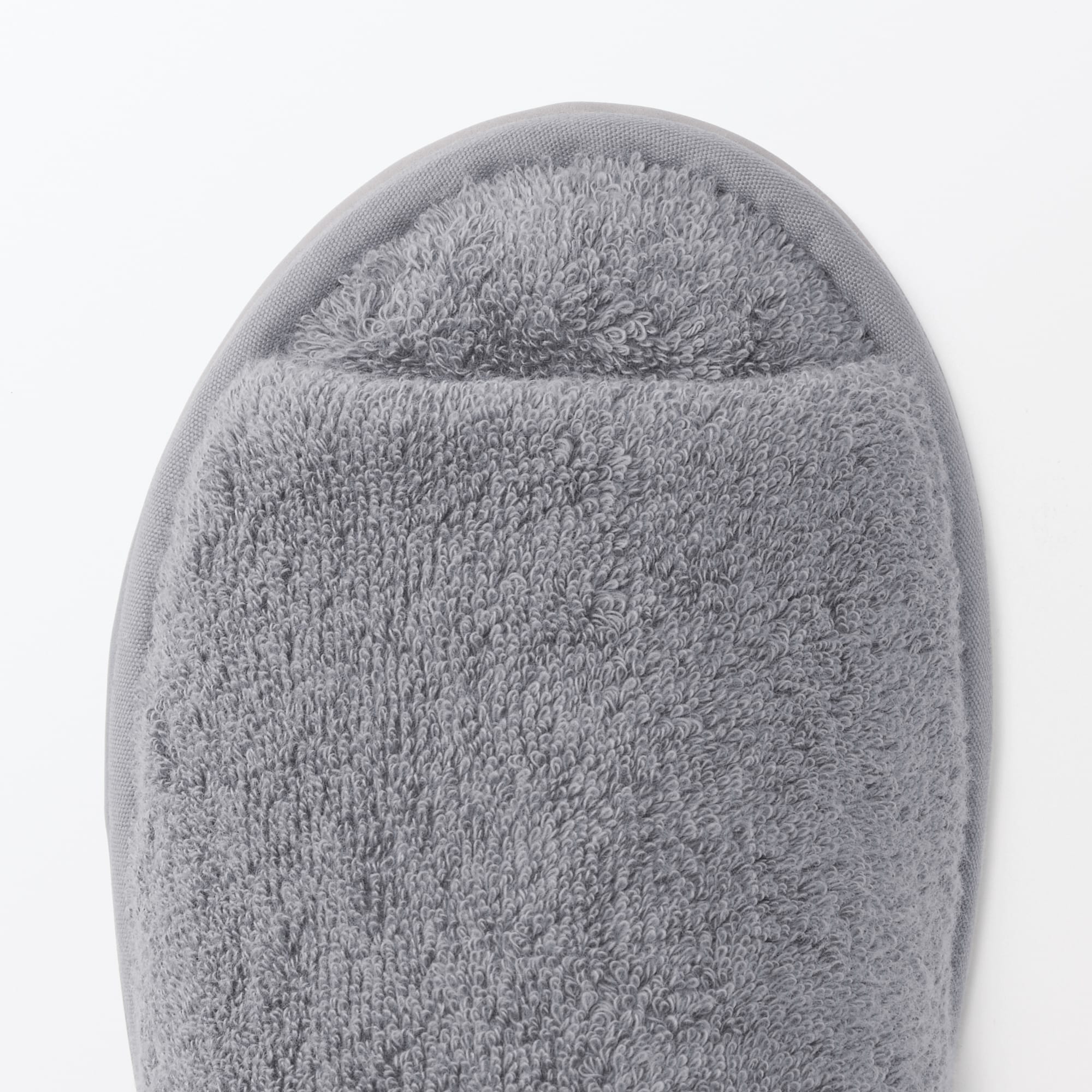 Cotton Pile Open Toe Slippers