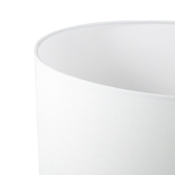 Steel Table Lamp with Oval Shade