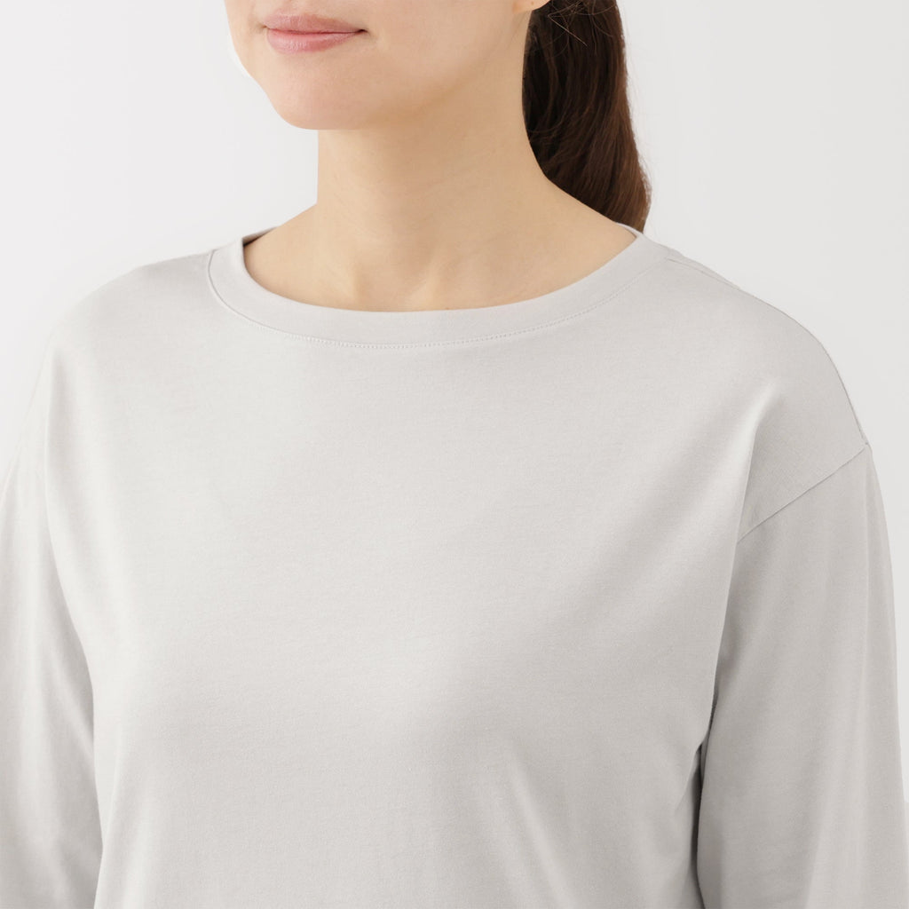 Jersey Boat Neck T-Shirt