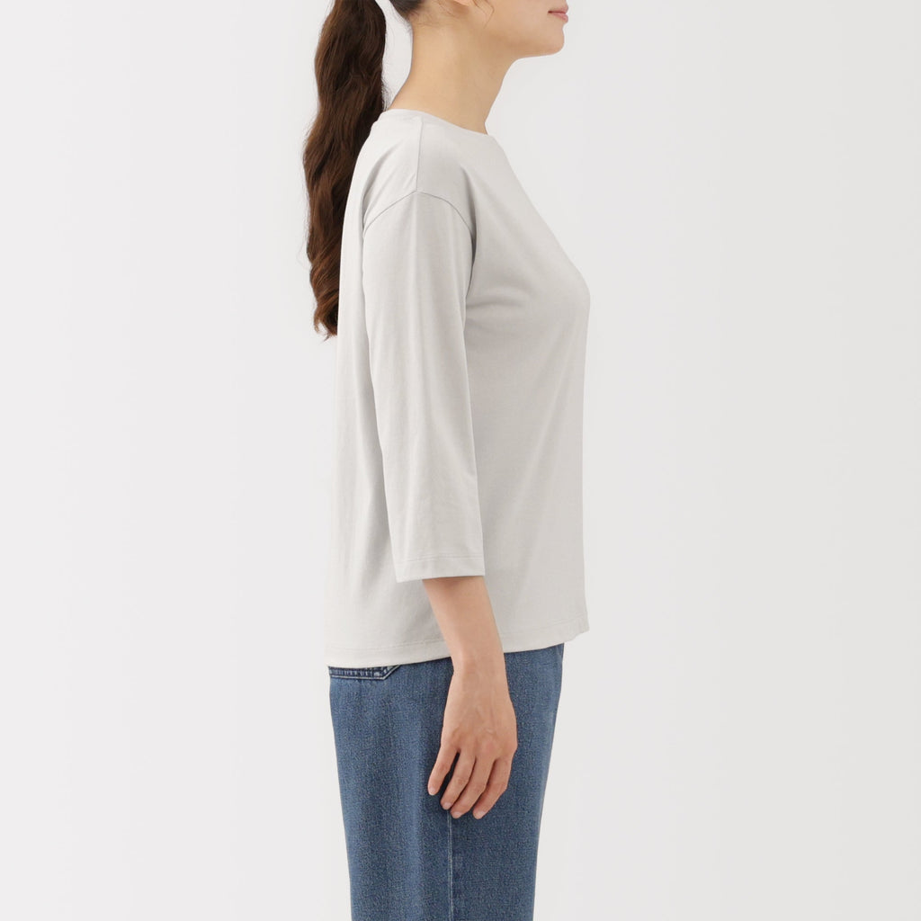 Jersey Boat Neck T-Shirt