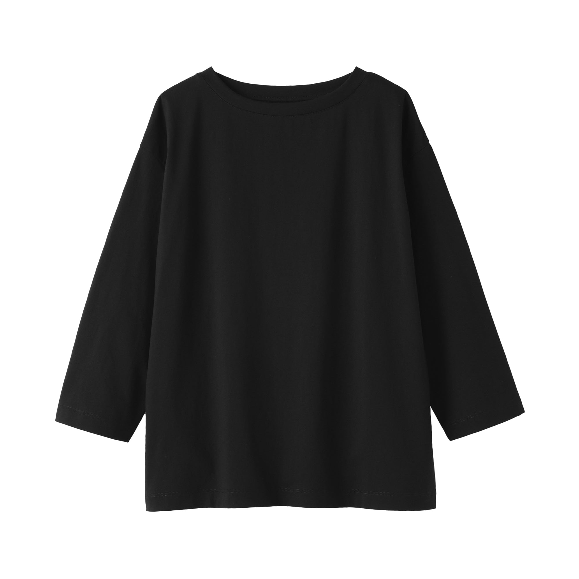 Jersey Boat Neck T-Shirt