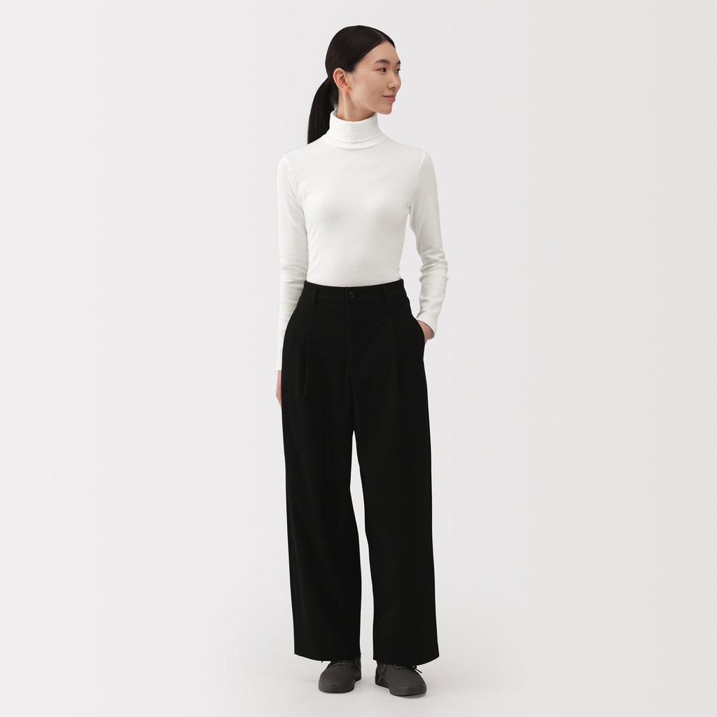 Brushed Turtleneck T-Shirt
