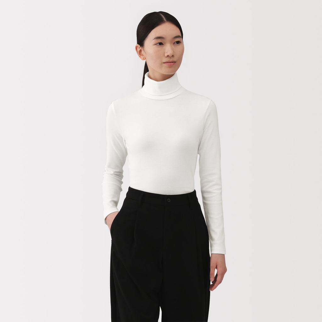 Brushed Turtleneck T-Shirt