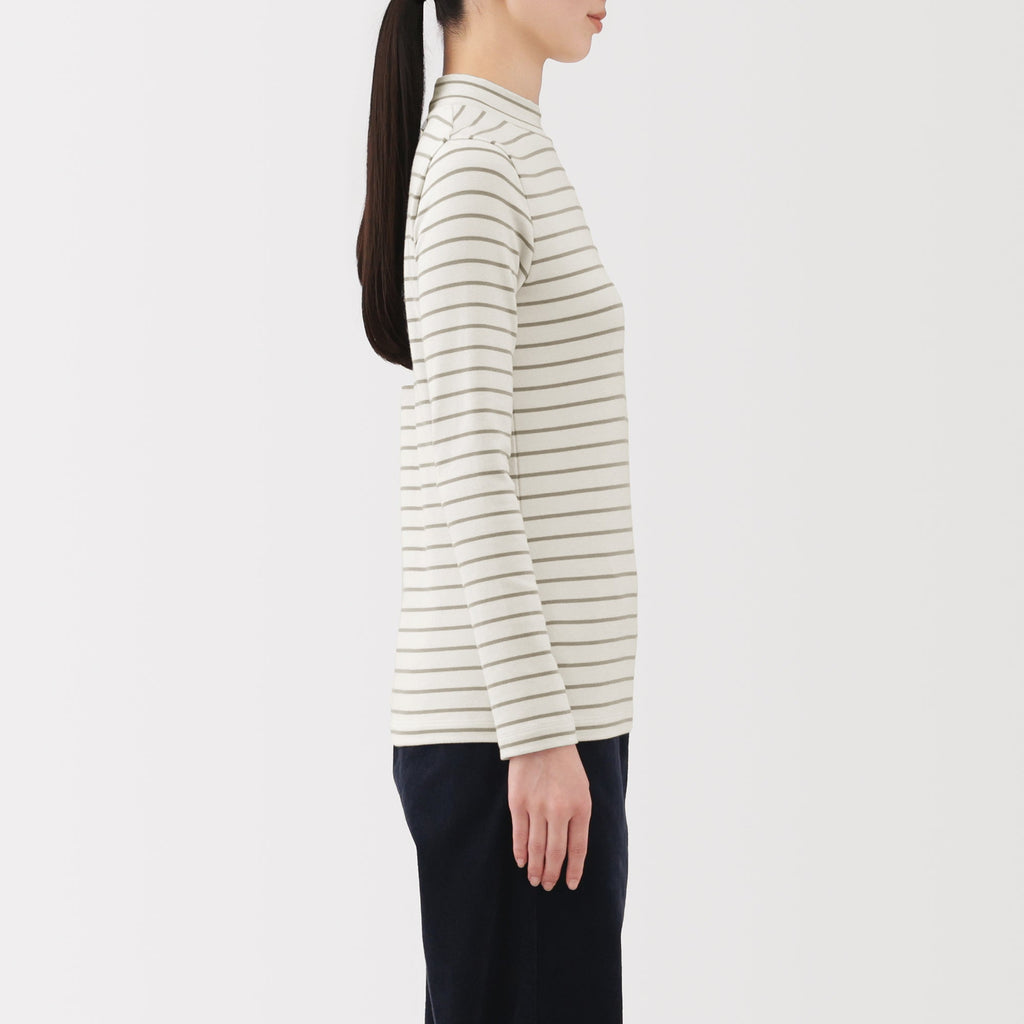 Brushed Mockneck T-Shirt
