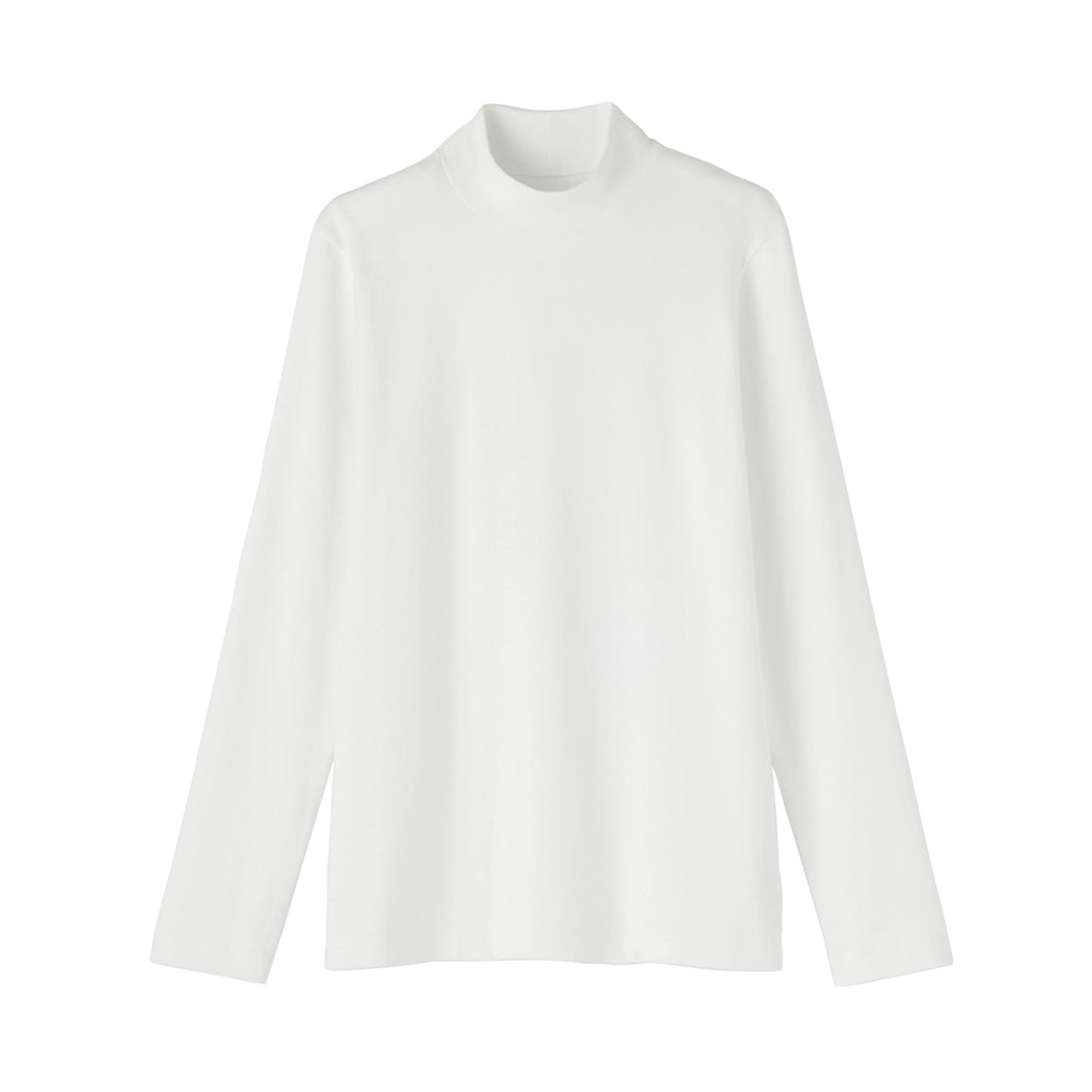 Brushed Mockneck T-Shirt