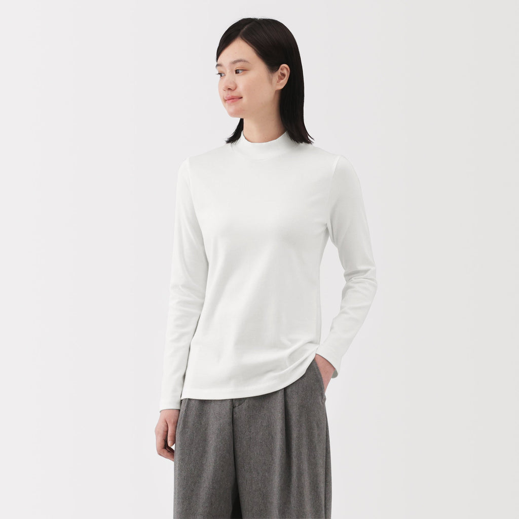 Brushed Mockneck T-Shirt