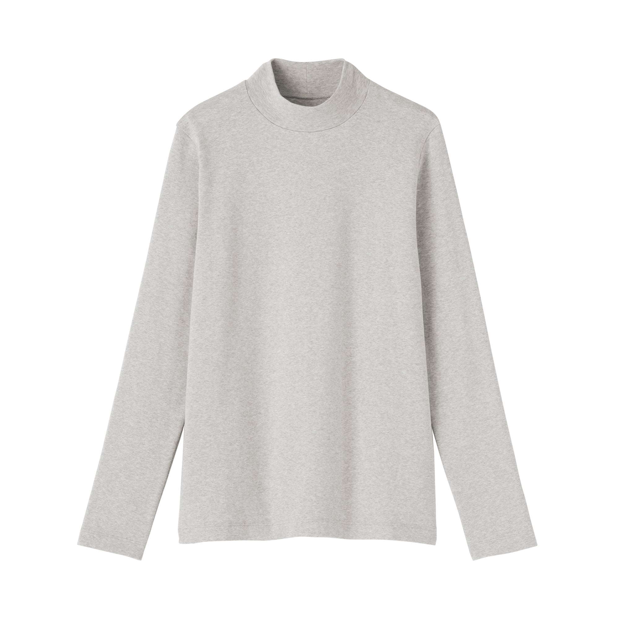Brushed Mockneck T-Shirt