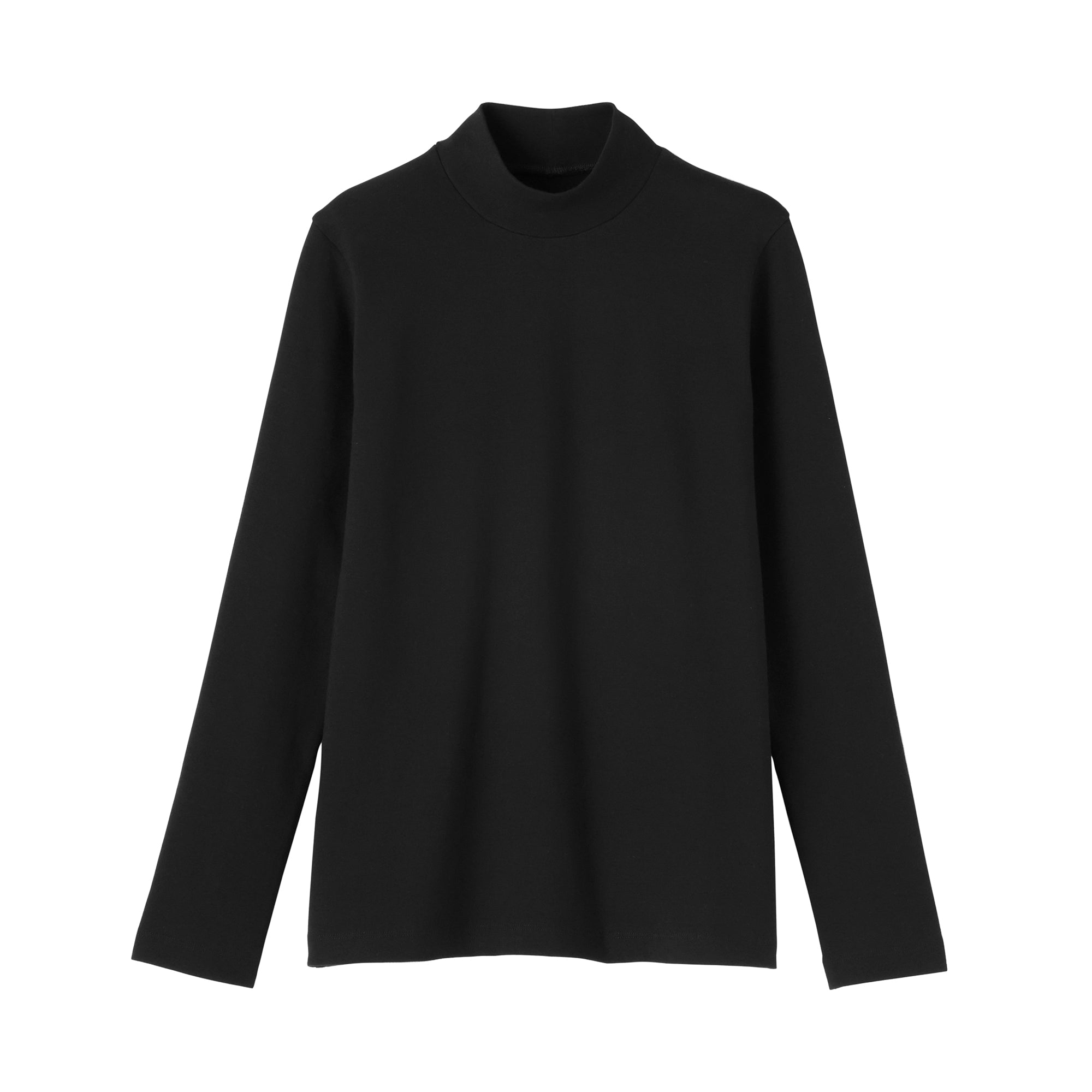 Brushed Mockneck T-Shirt