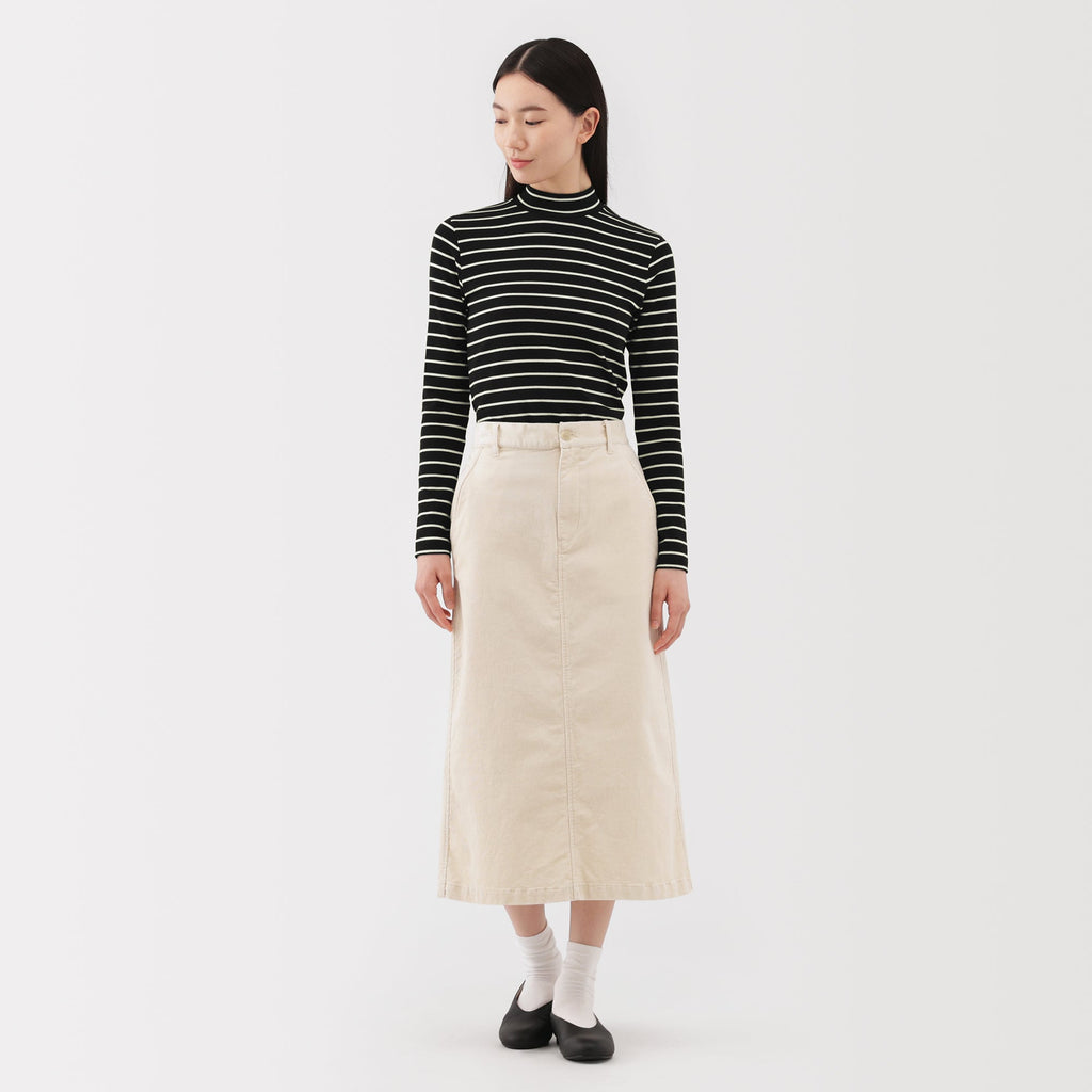 Brushed Mockneck T-Shirt