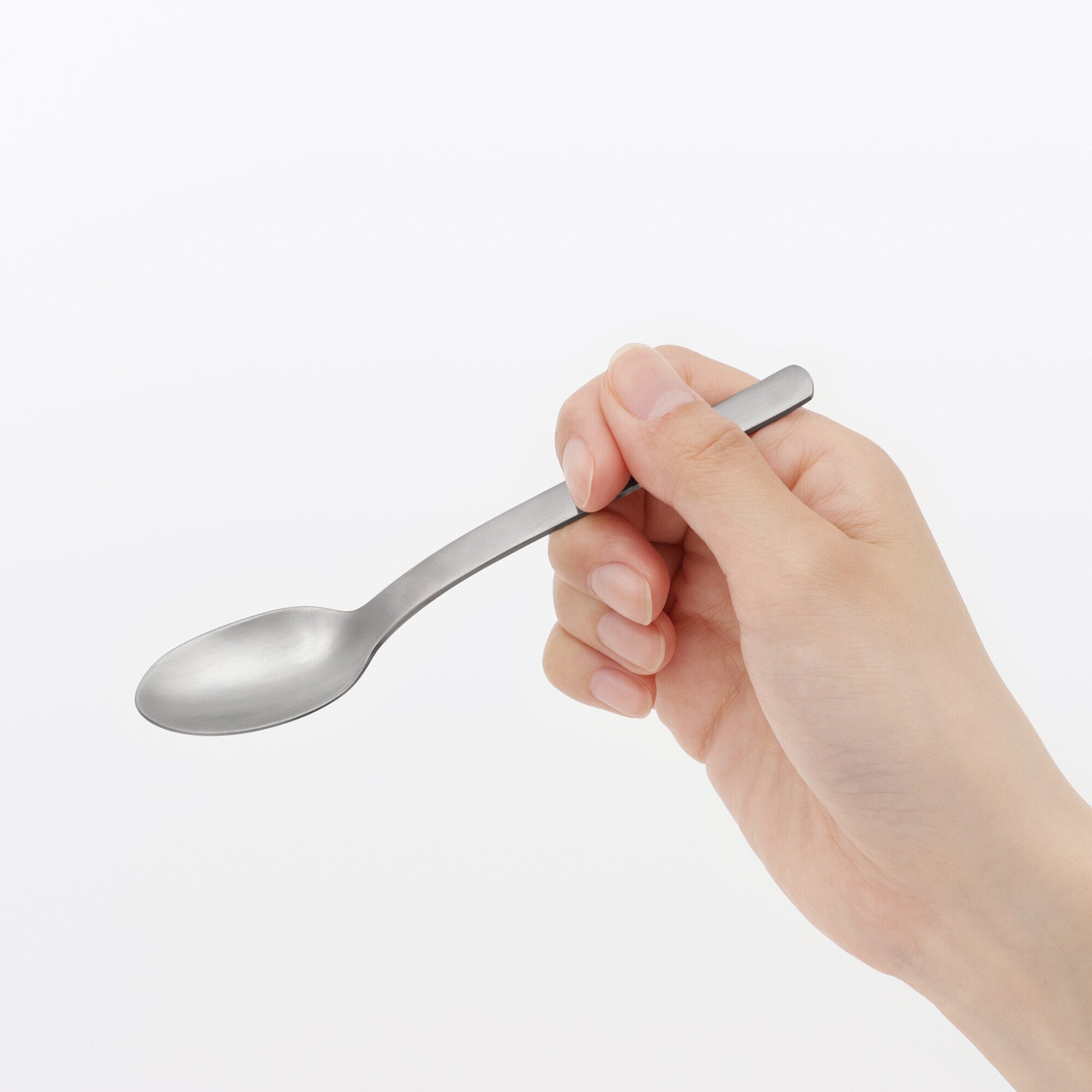 Stainless Steel Straight Handle Spoon - Small
