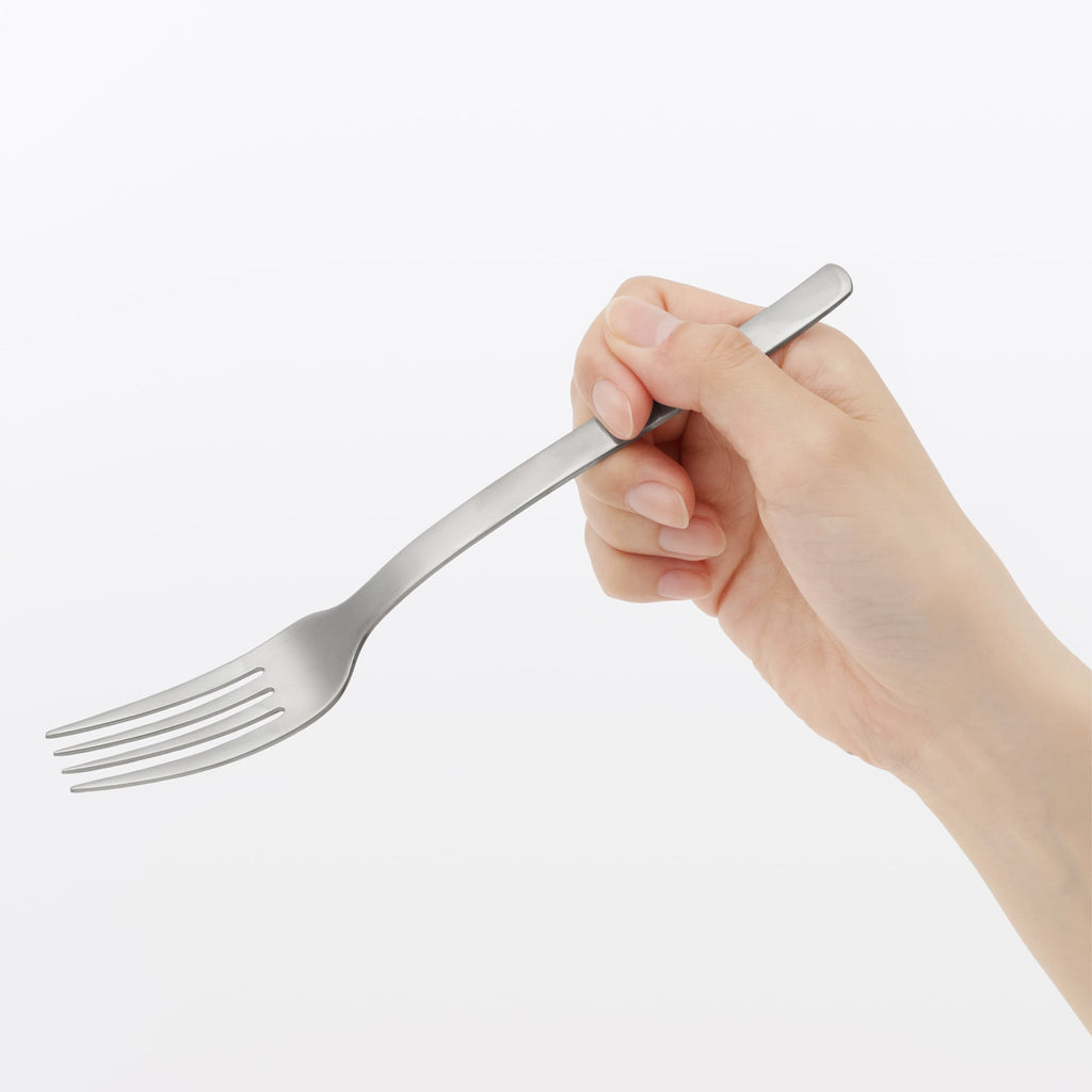 Stainless Steel Straight Handle Fork - Large