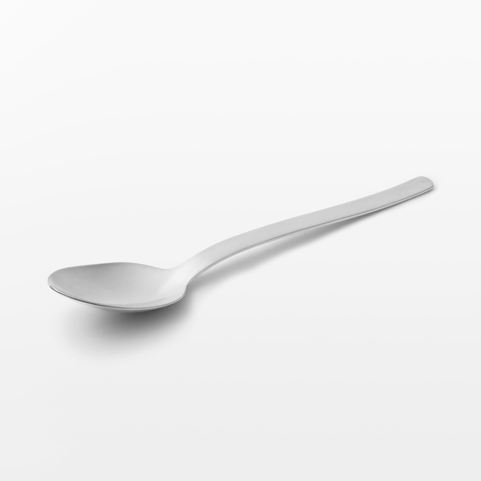 Stainless Steel Straight Handle Spoon - Large