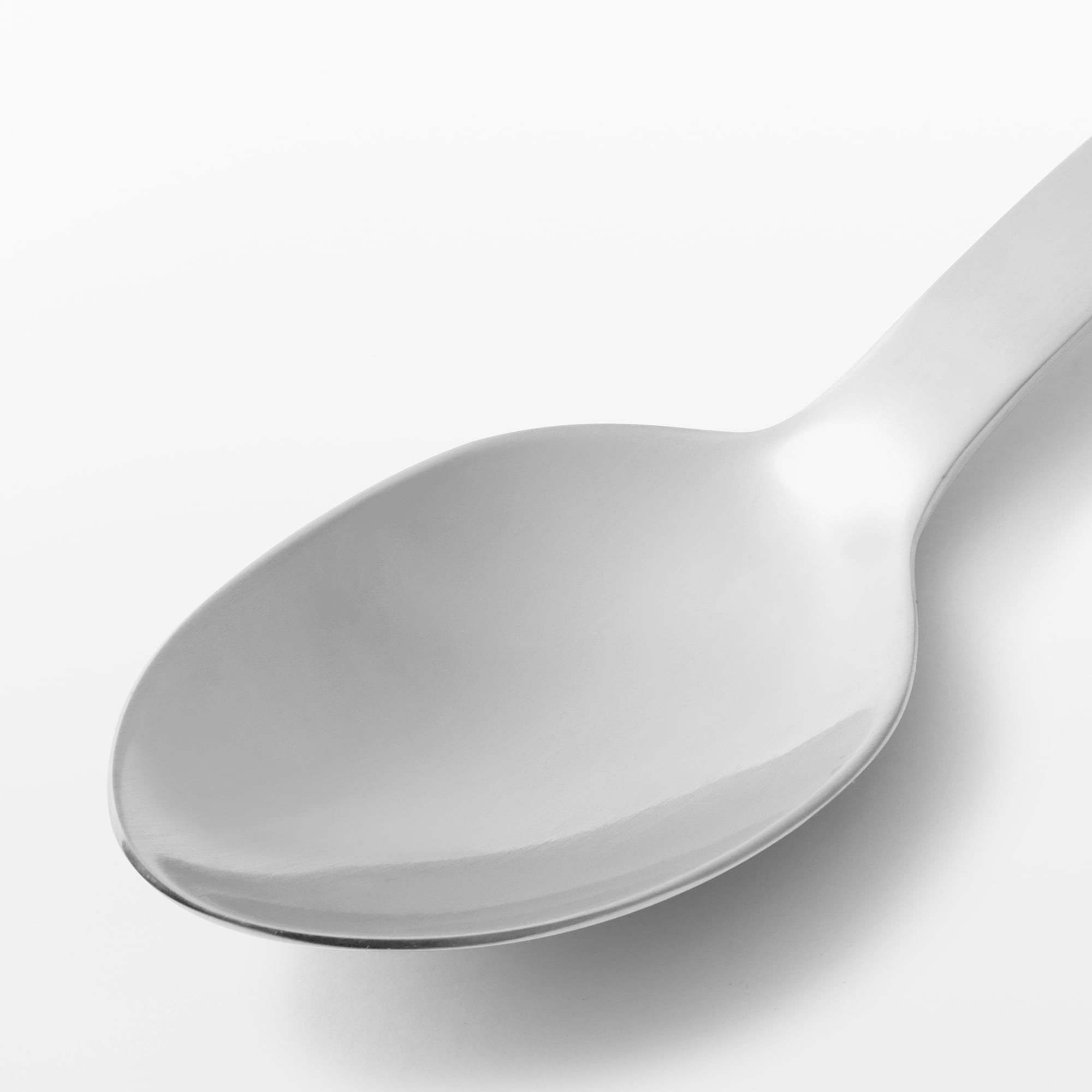 Stainless Steel Straight Handle Spoon - Large