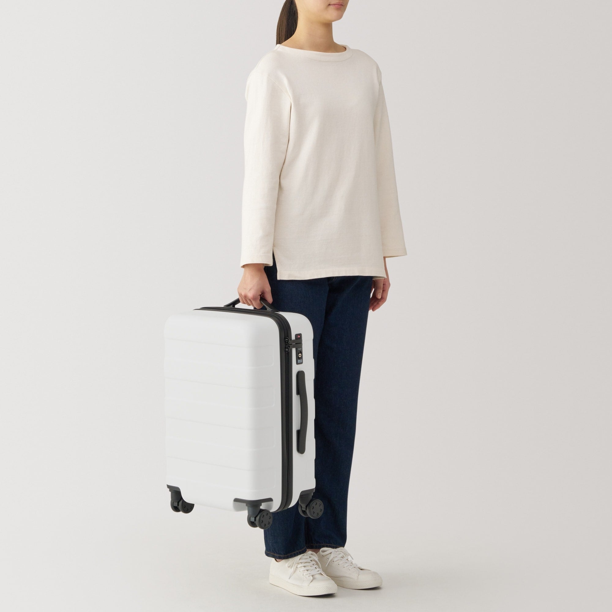 Adjustable Handle Hard Shell Suitcase 36L | Carry-On