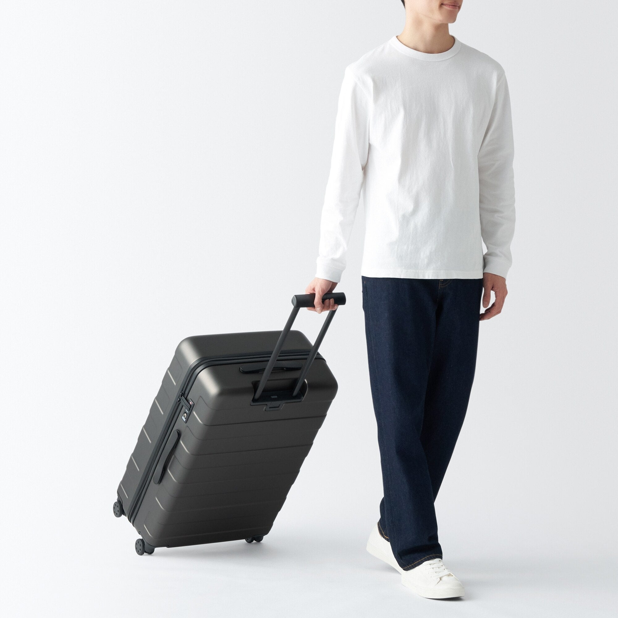 Adjustable Handle Hard Shell Suitcase 36L | Carry-On