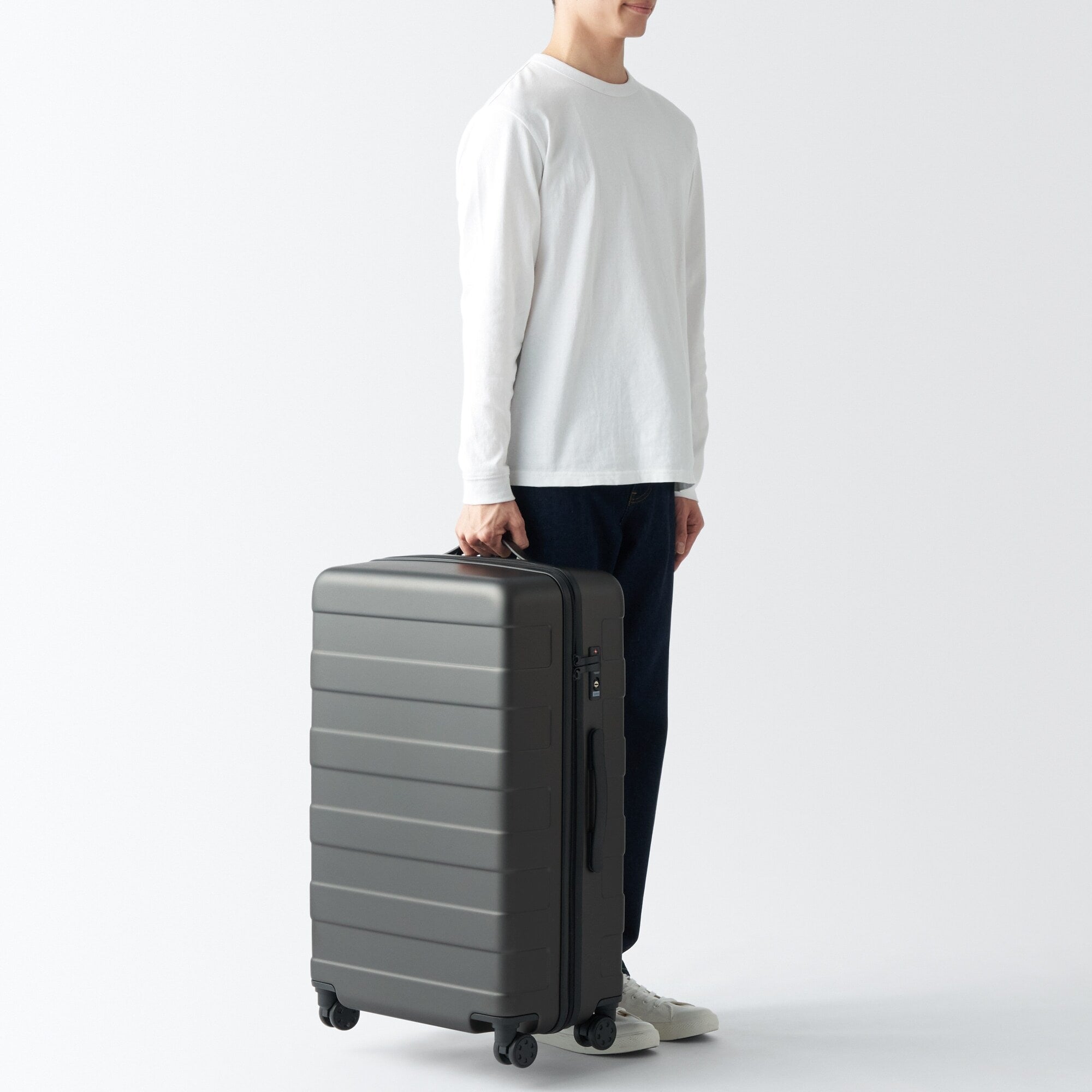 Adjustable Handle Hard Shell Suitcase 36L | Carry-On