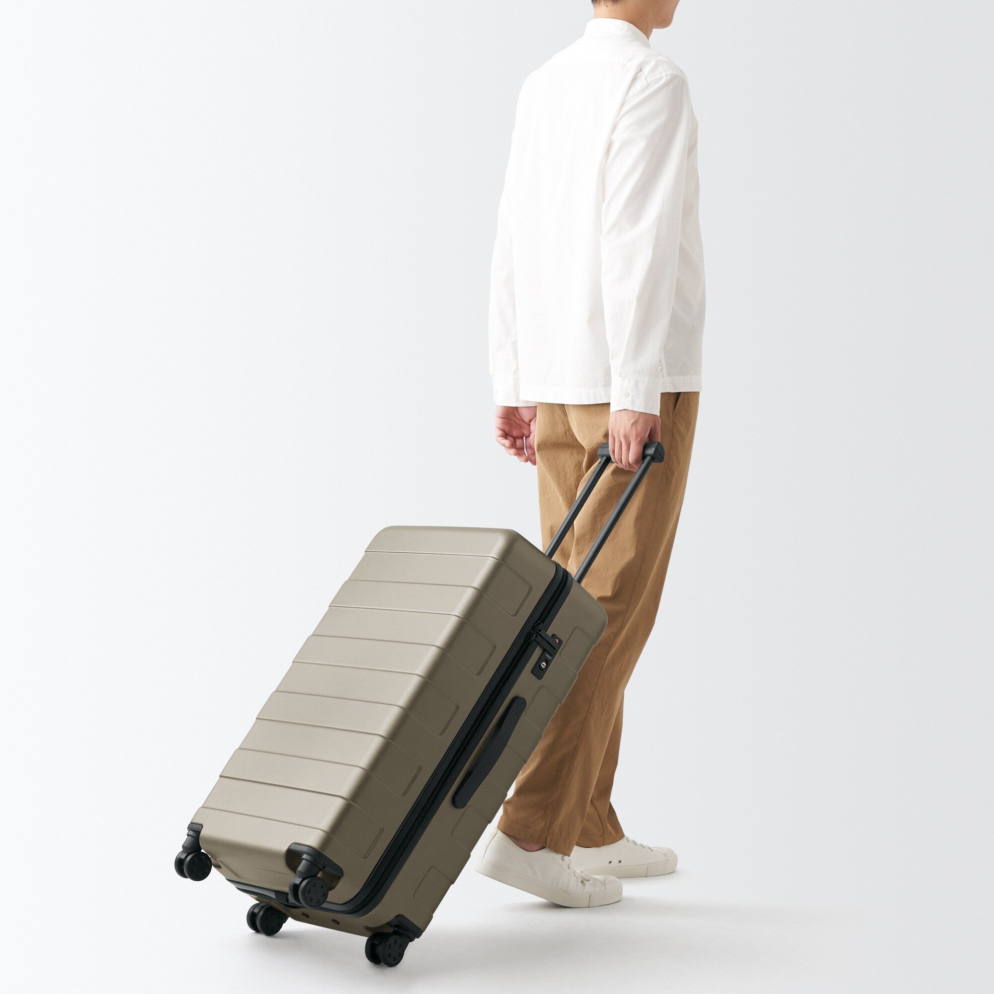 Adjustable Handle Hard Shell Suitcase 36L | Carry-On