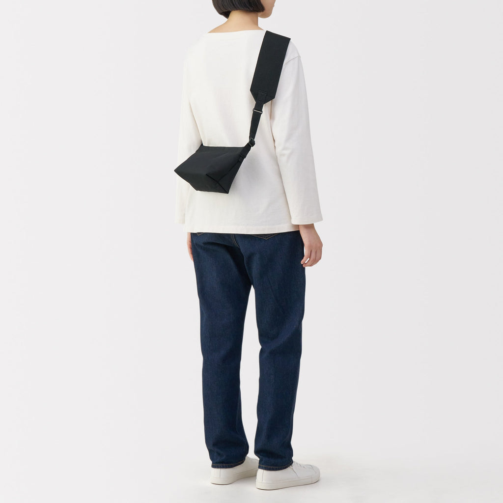 Recycled Wide Strap Mini Shoulder Bag