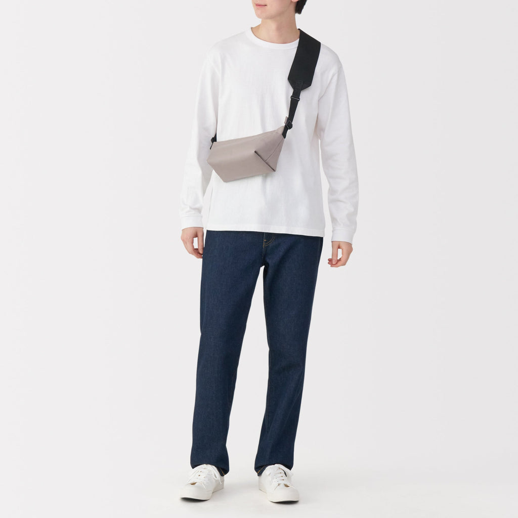 Recycled Wide Strap Mini Shoulder Bag
