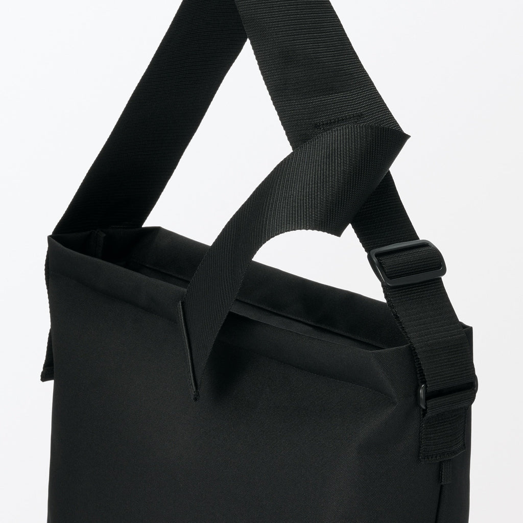 Recycled Wide Strap Shoulder Bag