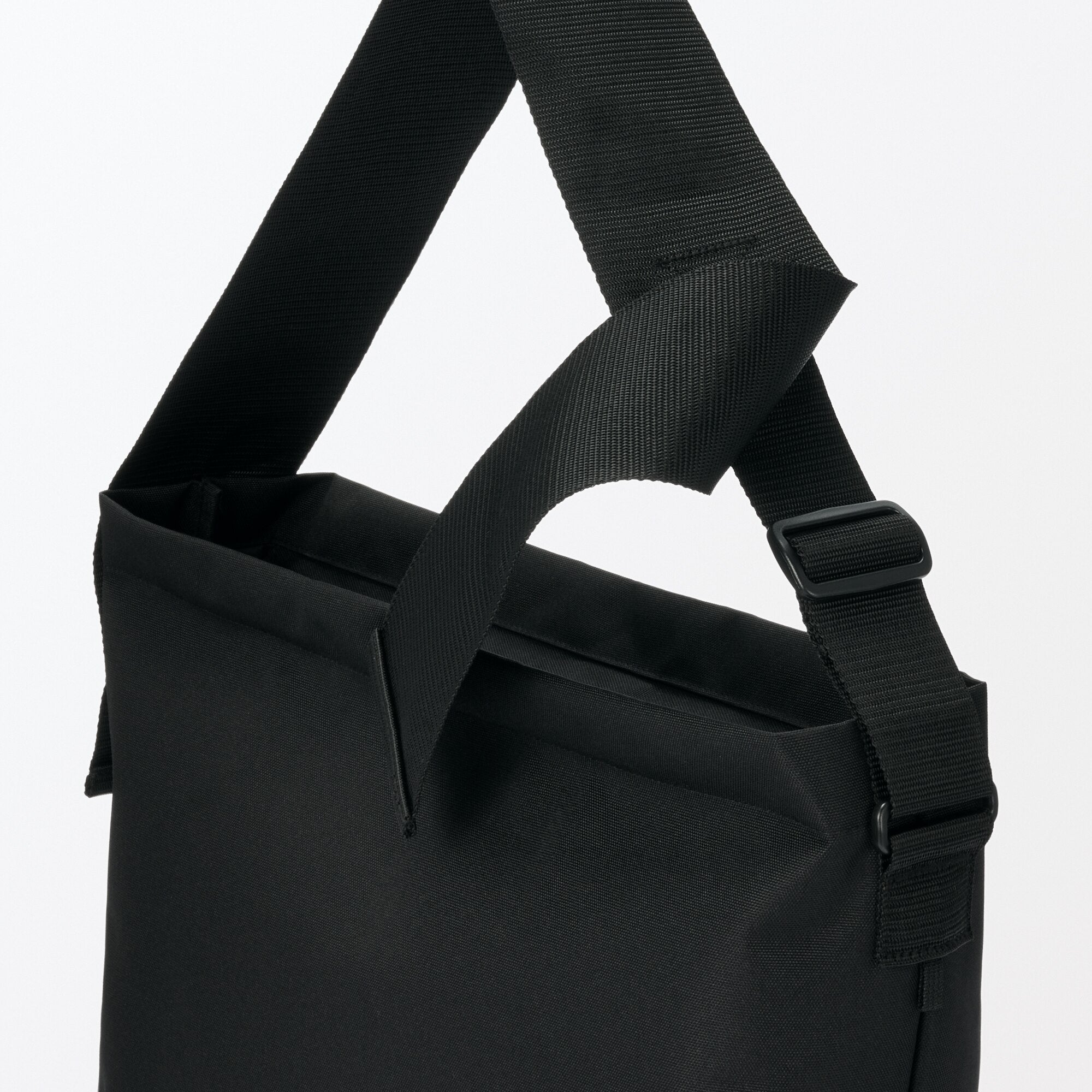 Recycled Wide Strap Shoulder Bag