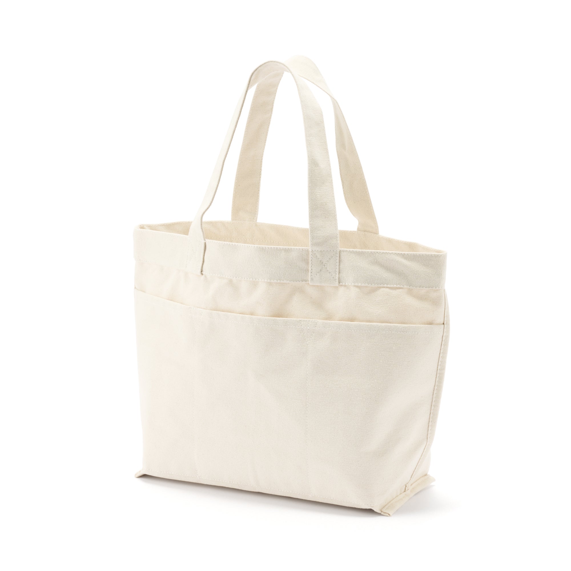 Canvas Wide Tote Bag