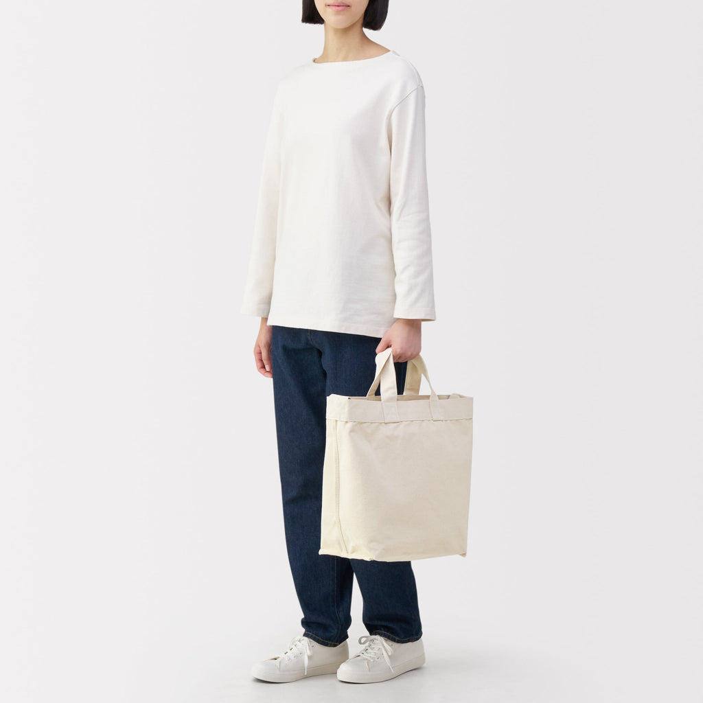 Canvas 2-Way Tote Bag