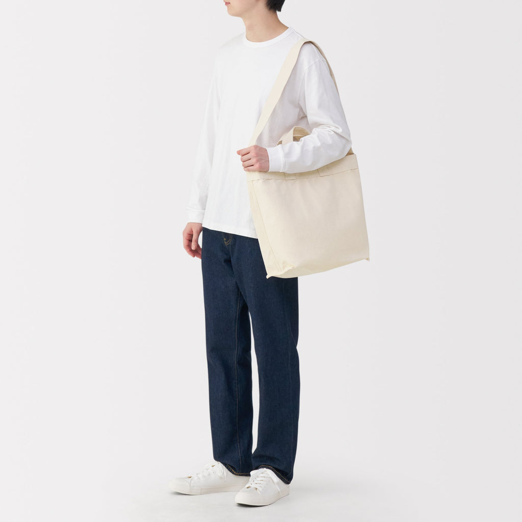 Canvas 2-Way Tote Bag