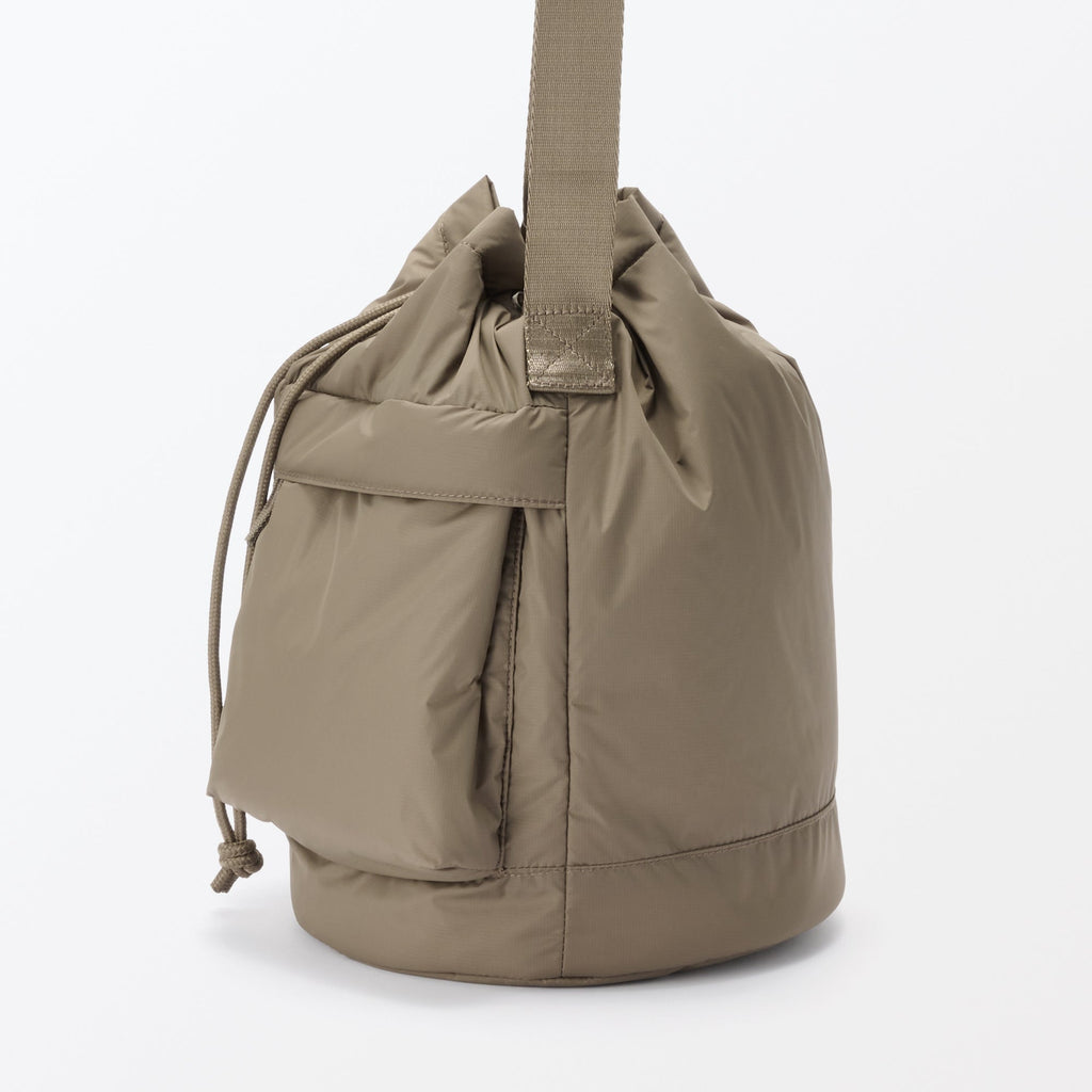 Water Repellent Padded Drawstring Bag