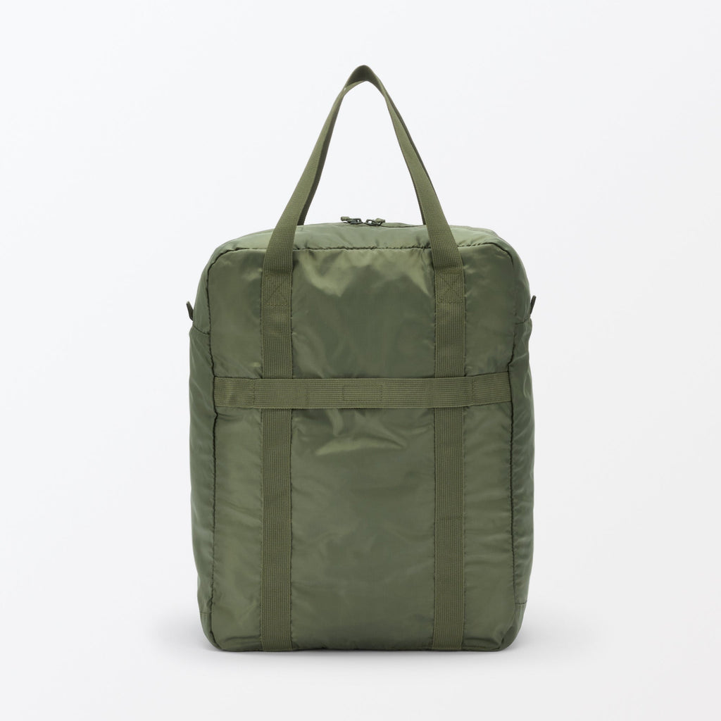 Pocketable Water Repellent Tall Boston Bag
