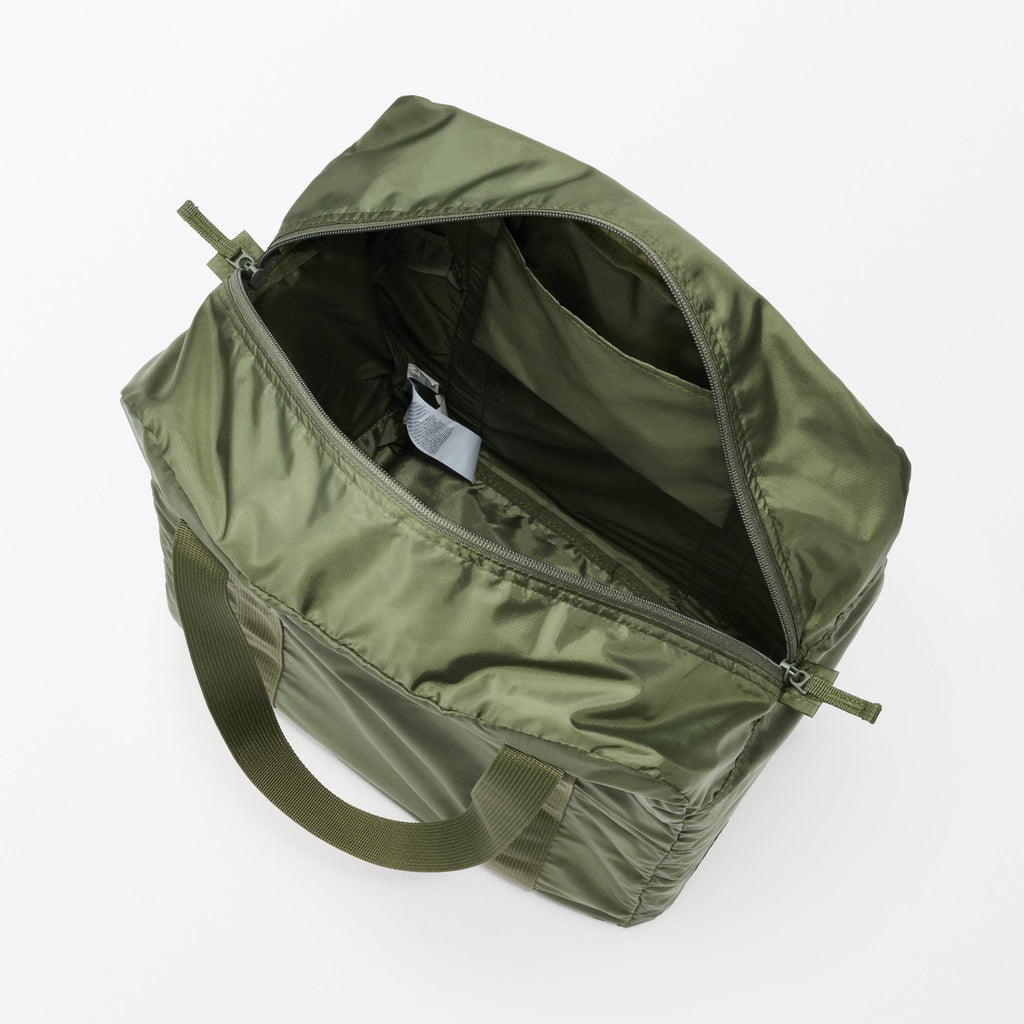 Pocketable Water Repellent Tall Boston Bag