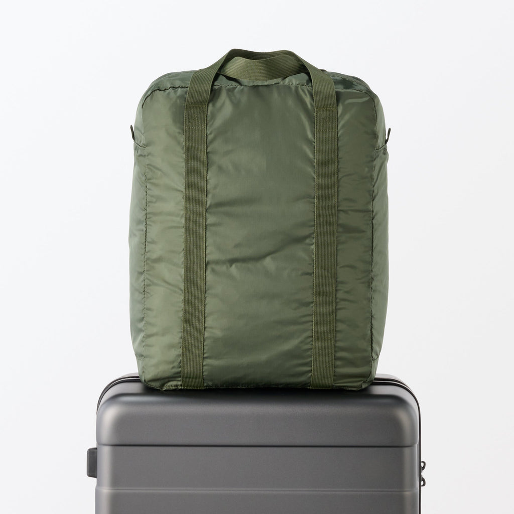Pocketable Water Repellent Tall Boston Bag