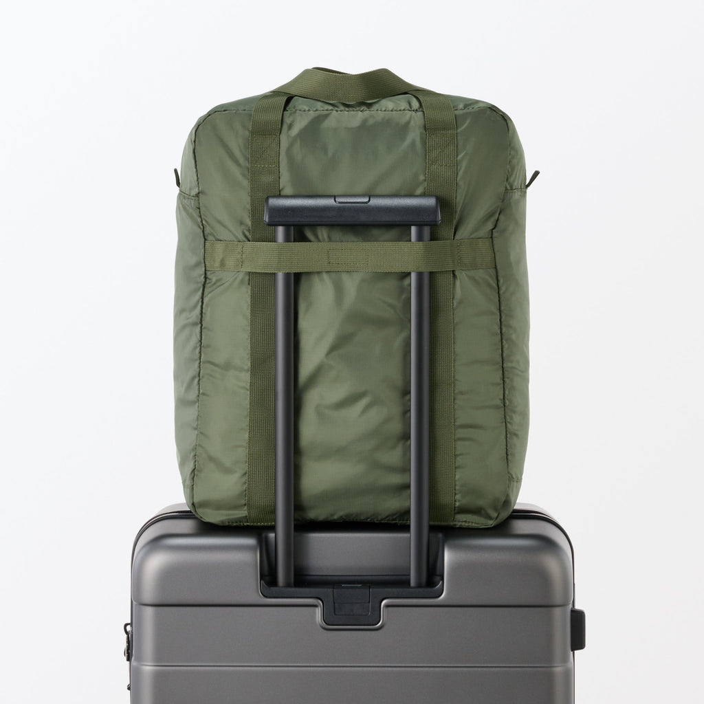 Pocketable Water Repellent Tall Boston Bag
