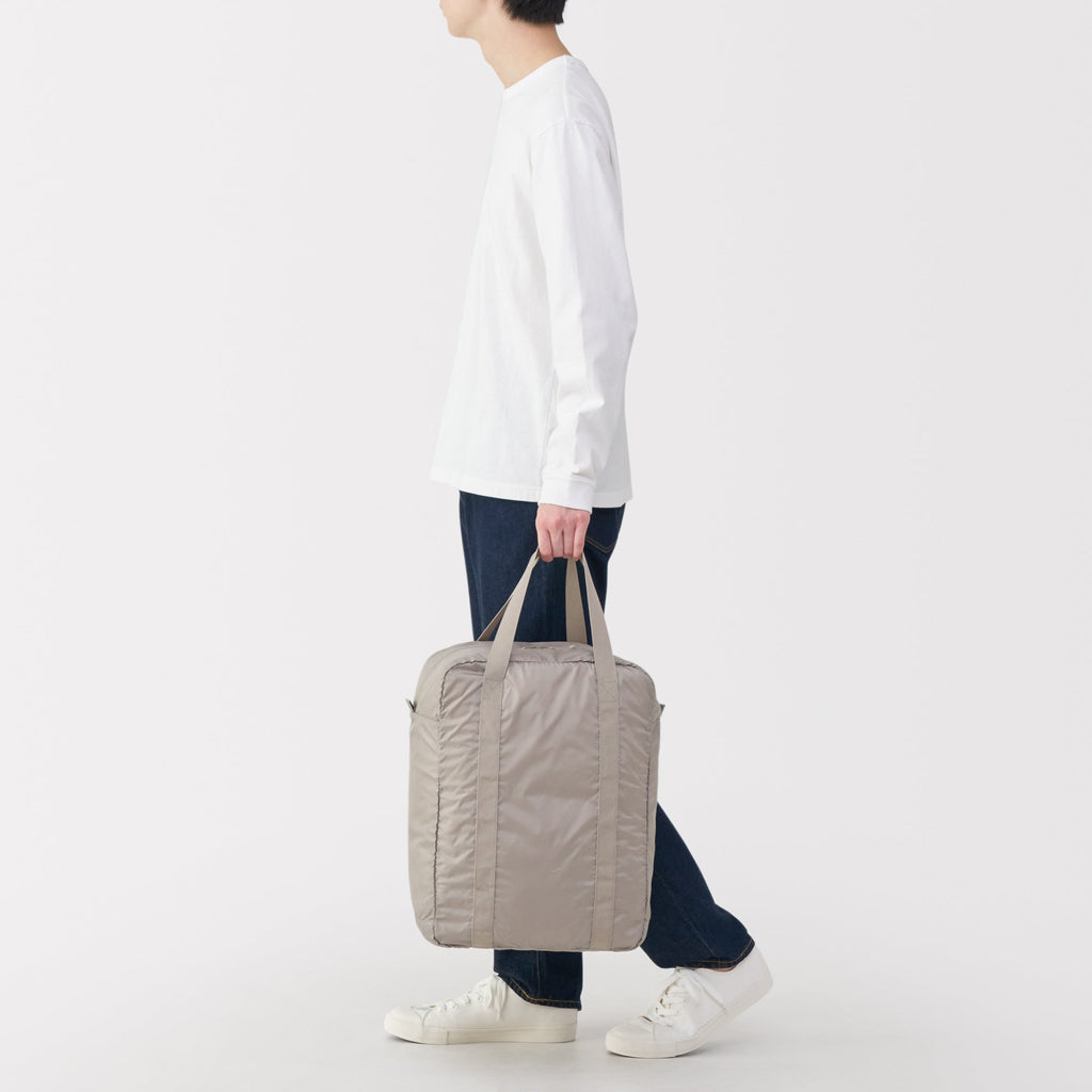 Pocketable Water Repellent Tall Boston Bag