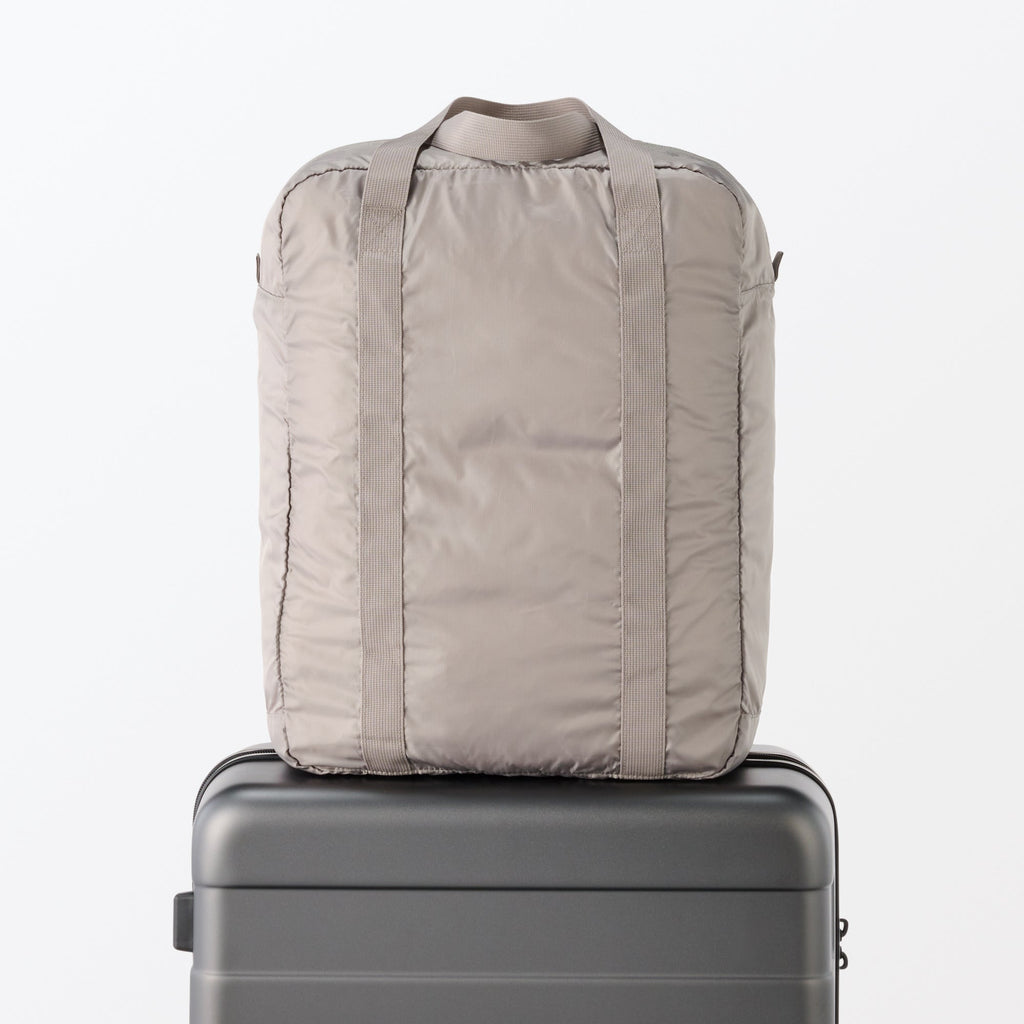 Pocketable Water Repellent Tall Boston Bag