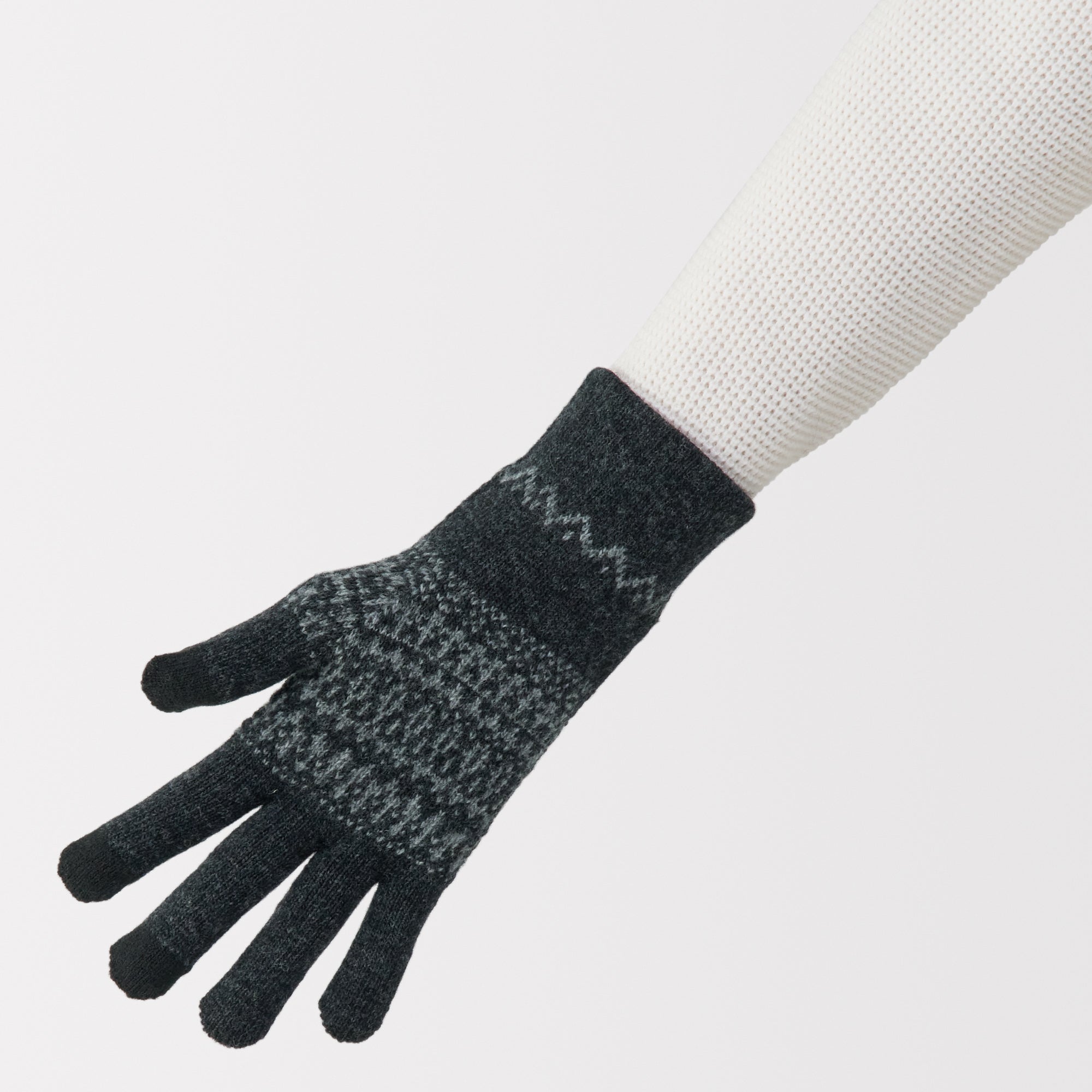 Merino Wool Blend Touchscreen Gloves