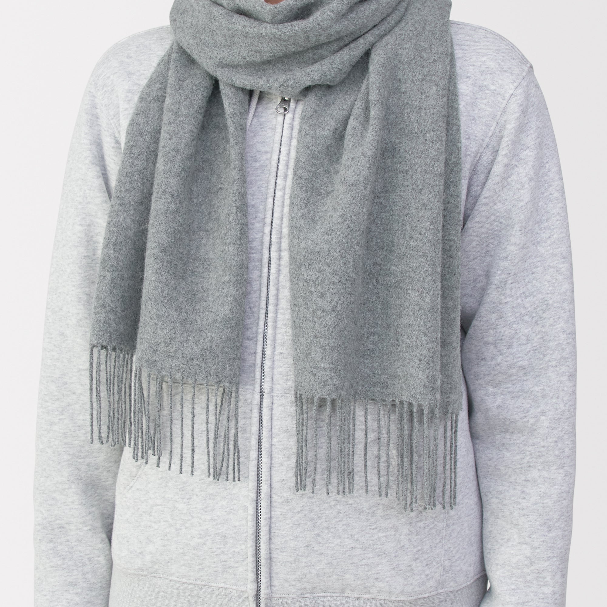 Fluffy Wool Scarf